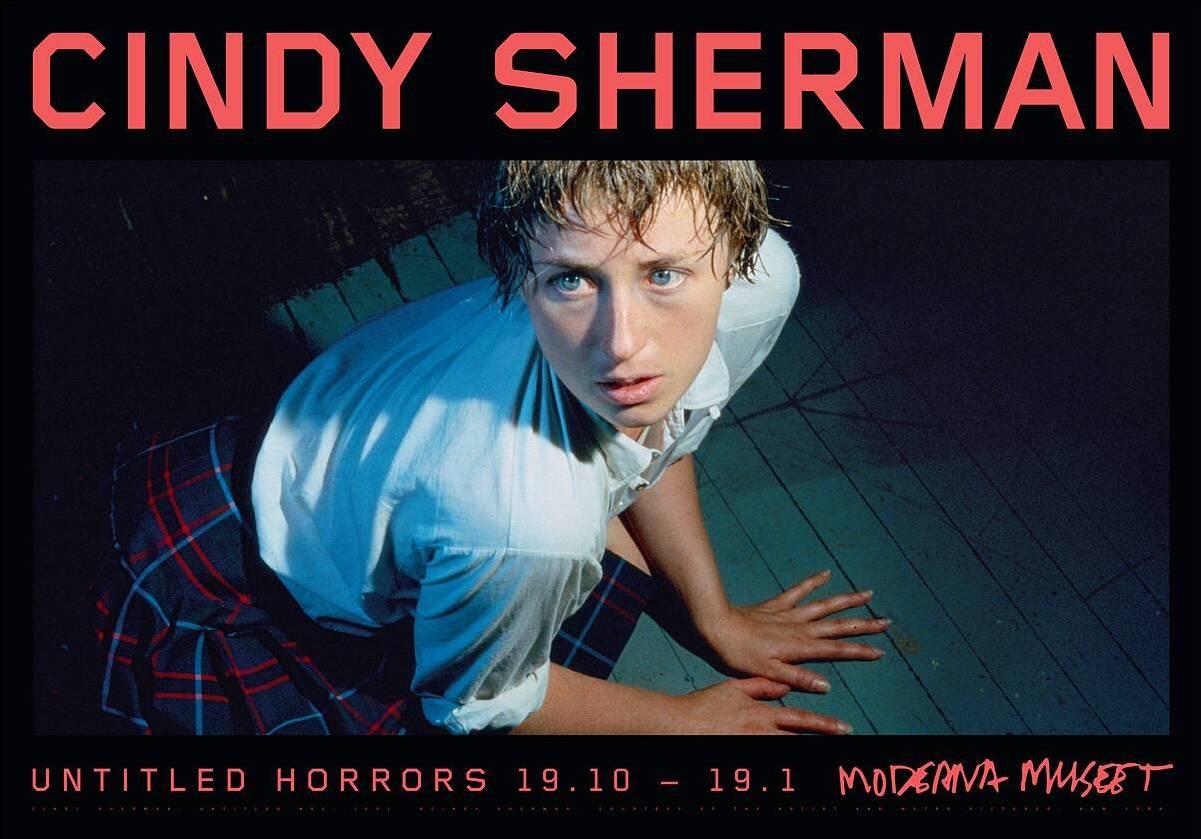 Cindy Sherman, Untitled #92, 1981 Moderna Museet Exhibition Poster, Horrors 1