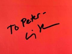 Hamptons International Film Festival poster (hand signed and inscribed) RARE!