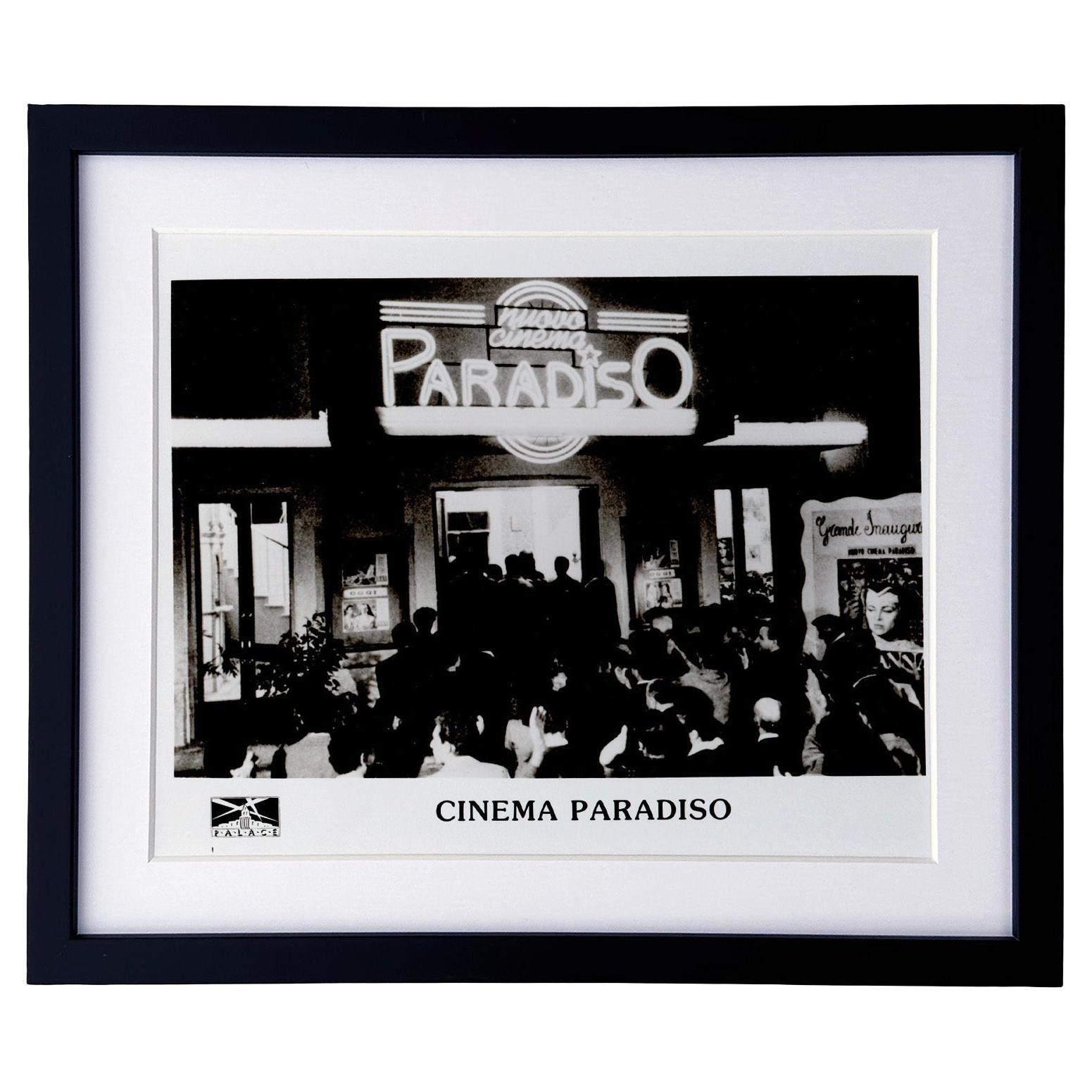 Cinema Paradiso (1988) Presse-Werbebild - gerahmt