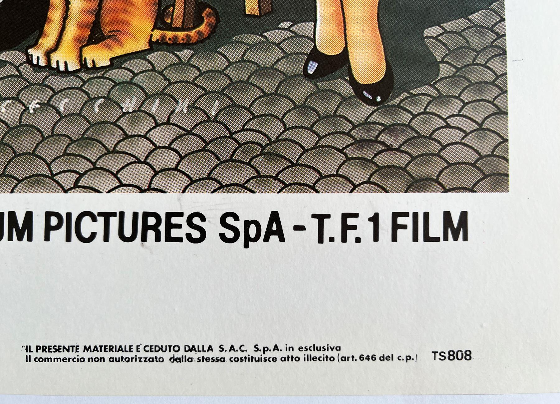 20th Century Cinema Paradiso 1989 Italian 2 Foglio Film Movie Poster, Cecchini For Sale