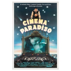 "Cinema Paradiso", US Film Movie Poster, 1990