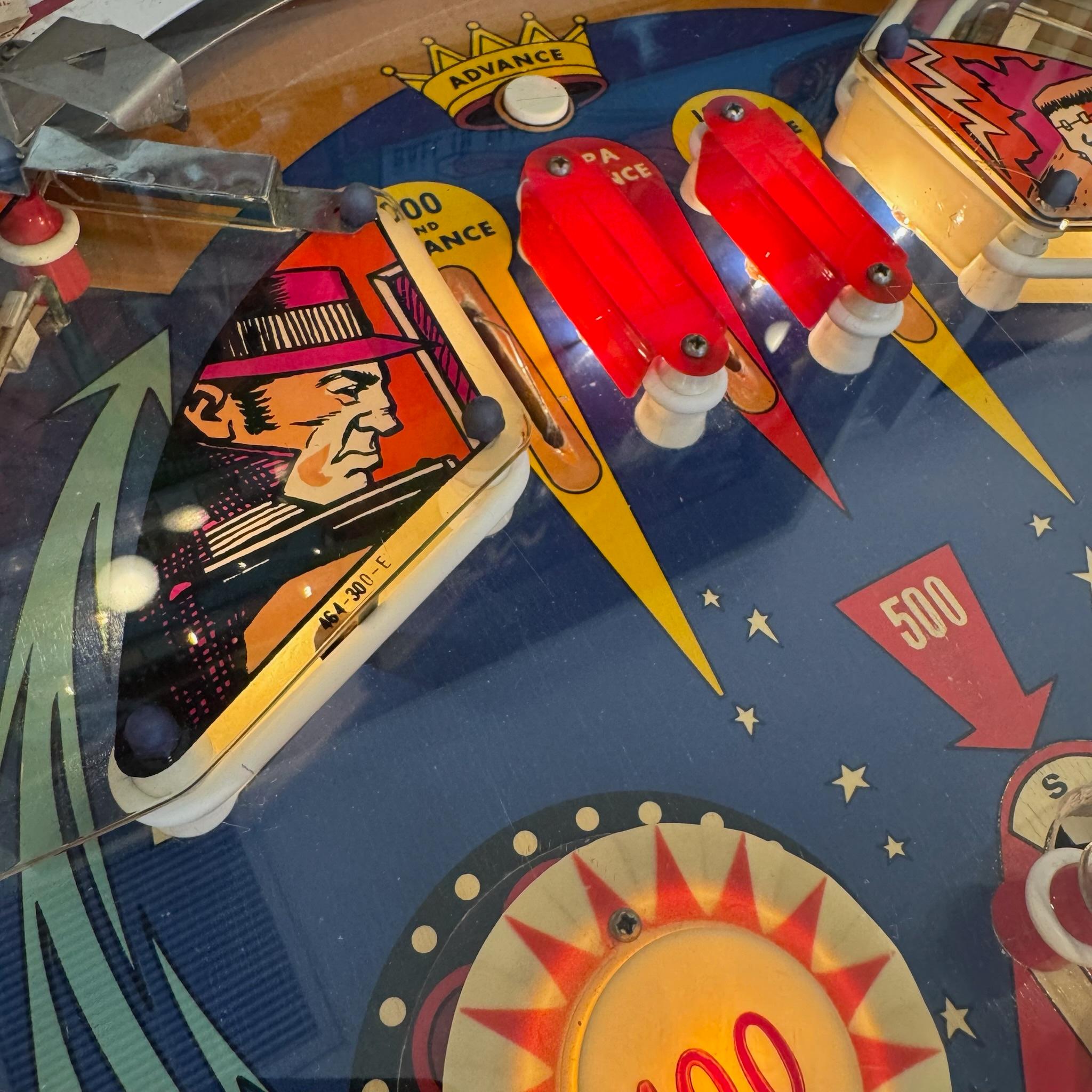 Juego de Arcade Cinema Pinball, 1976 EE.UU. en Bueno estado para la venta en Los Angeles, CA