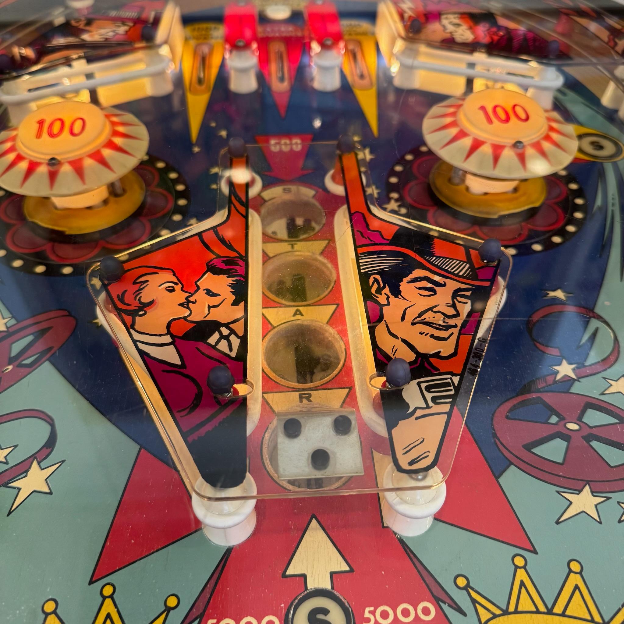 Juego de Arcade Cinema Pinball, 1976 EE.UU. finales del siglo XX en venta