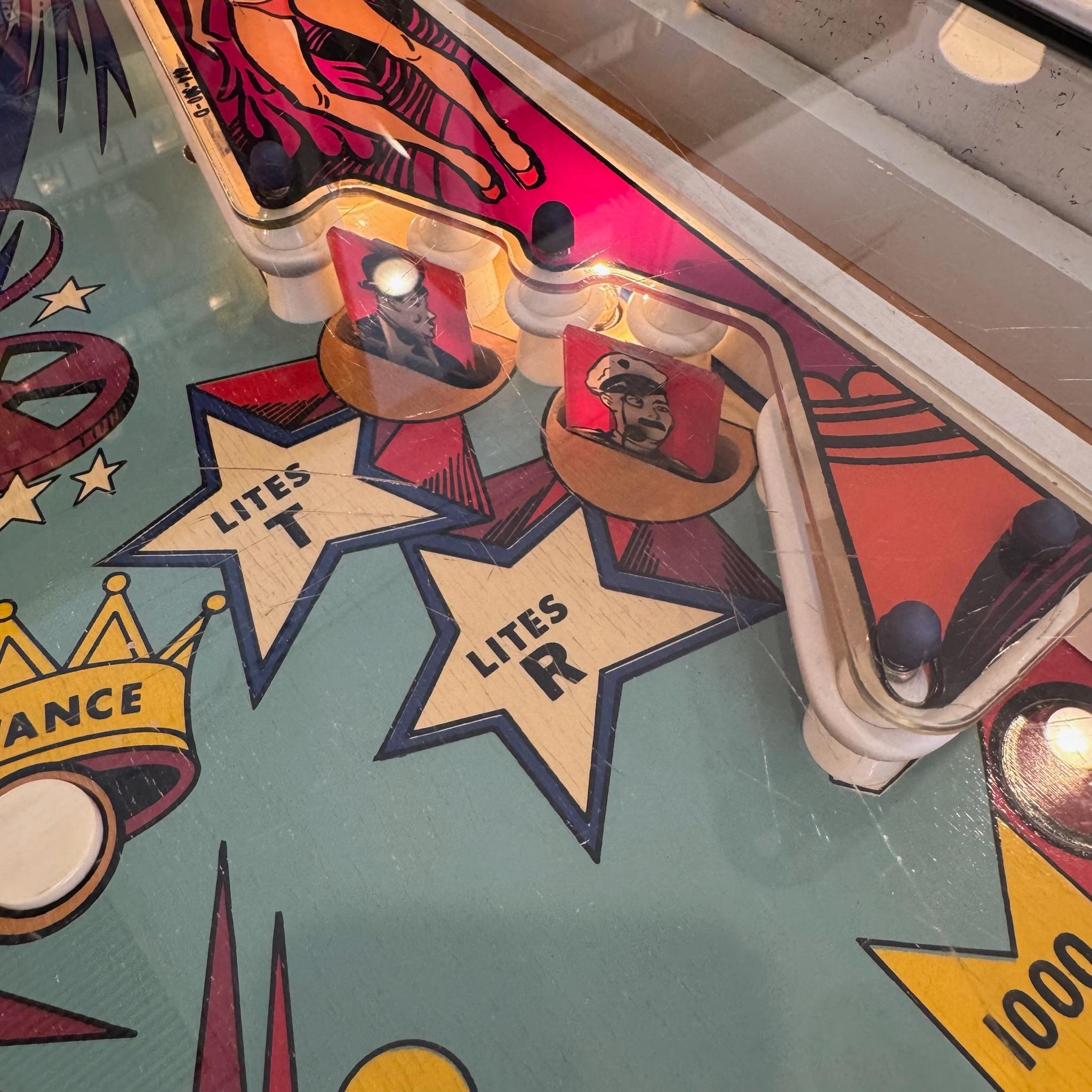 Juego de Arcade Cinema Pinball, 1976 EE.UU. en venta 1