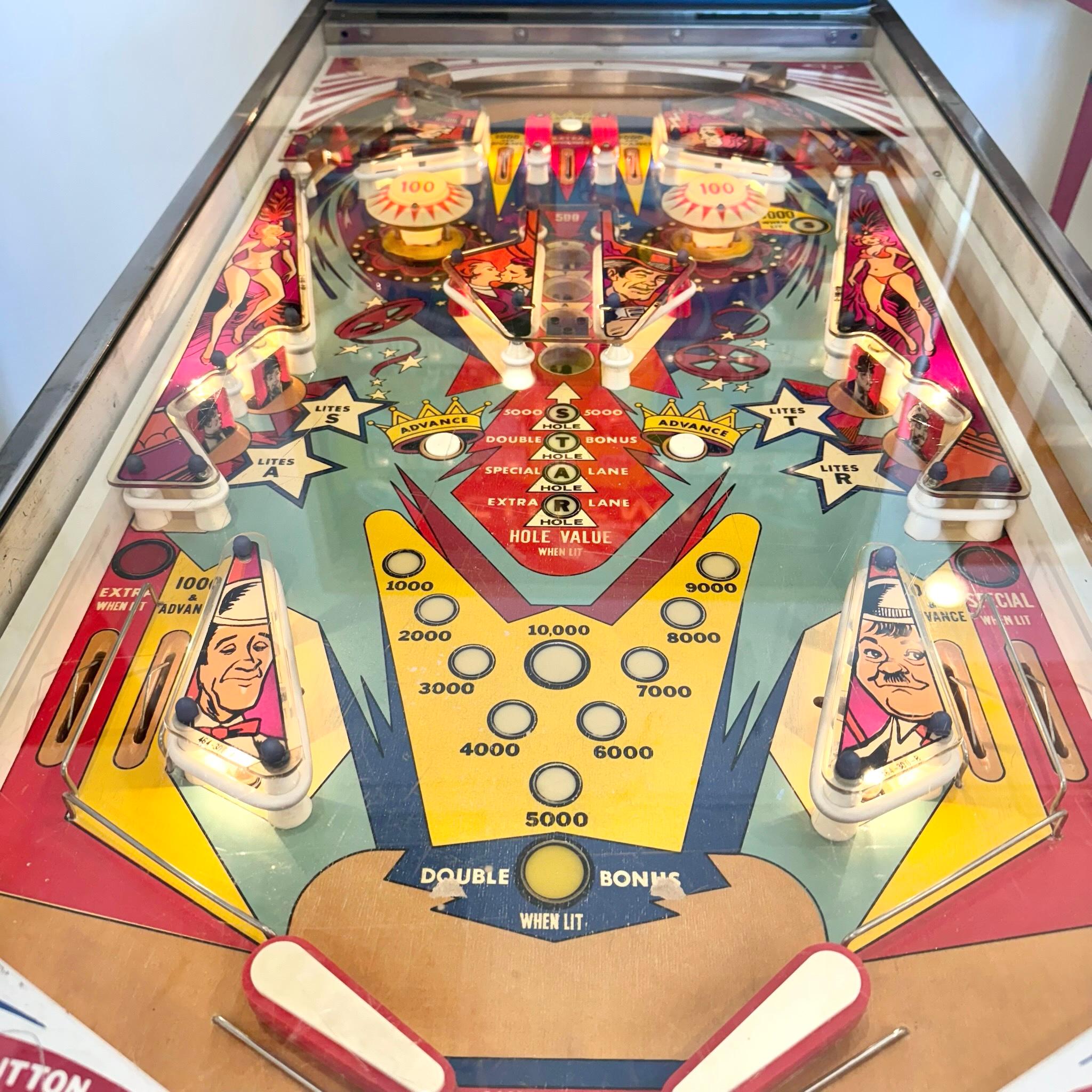 Juego de Arcade Cinema Pinball, 1976 EE.UU. en venta 2