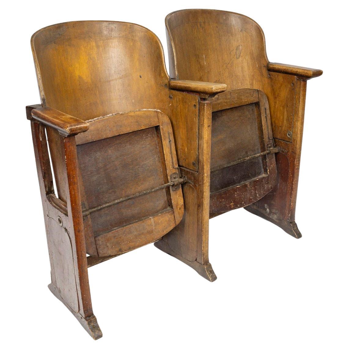 Cinema Seats, Early 20th Century.
