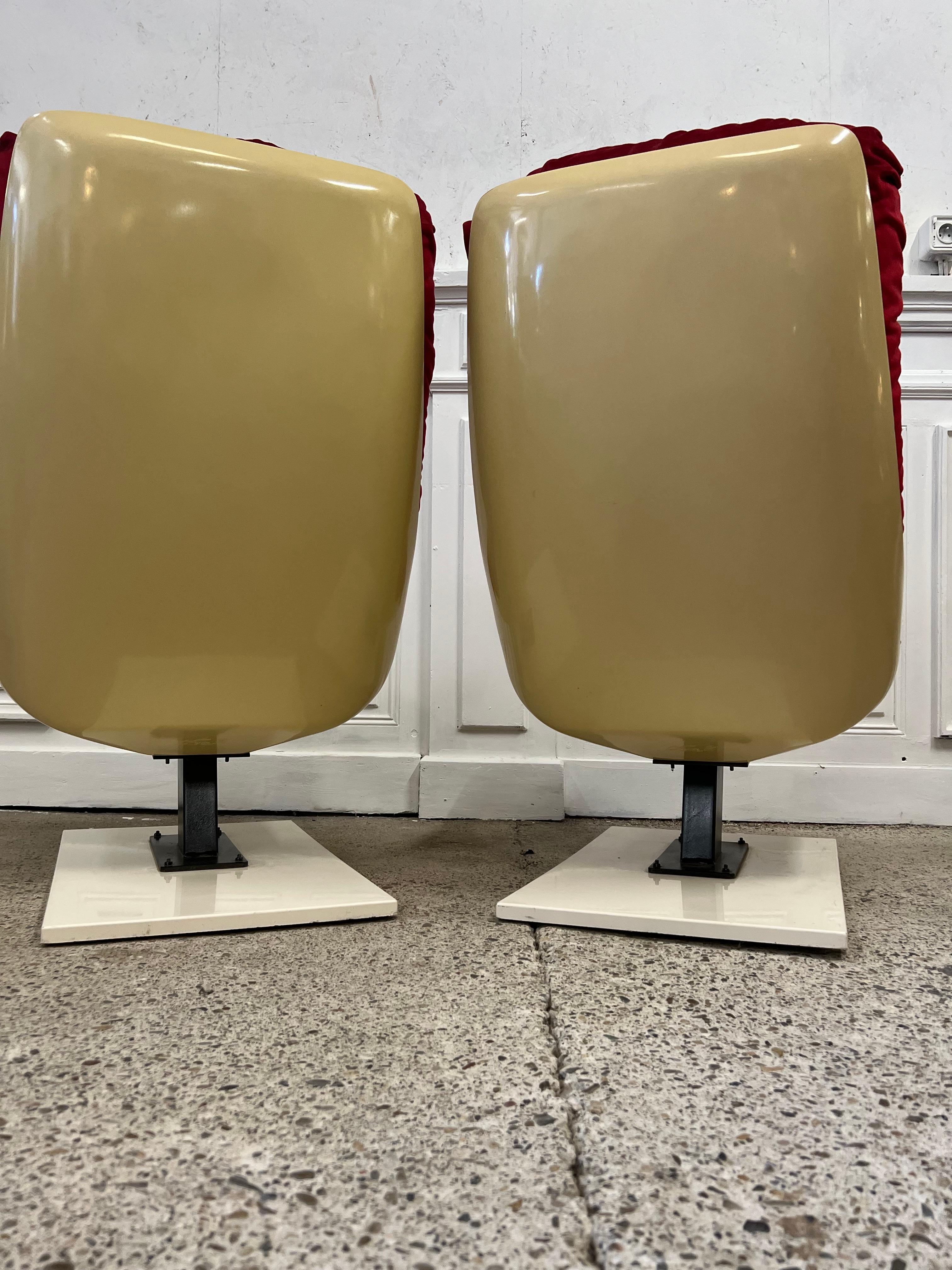 Cinema Seats in Polyester Shell, 1970s 9