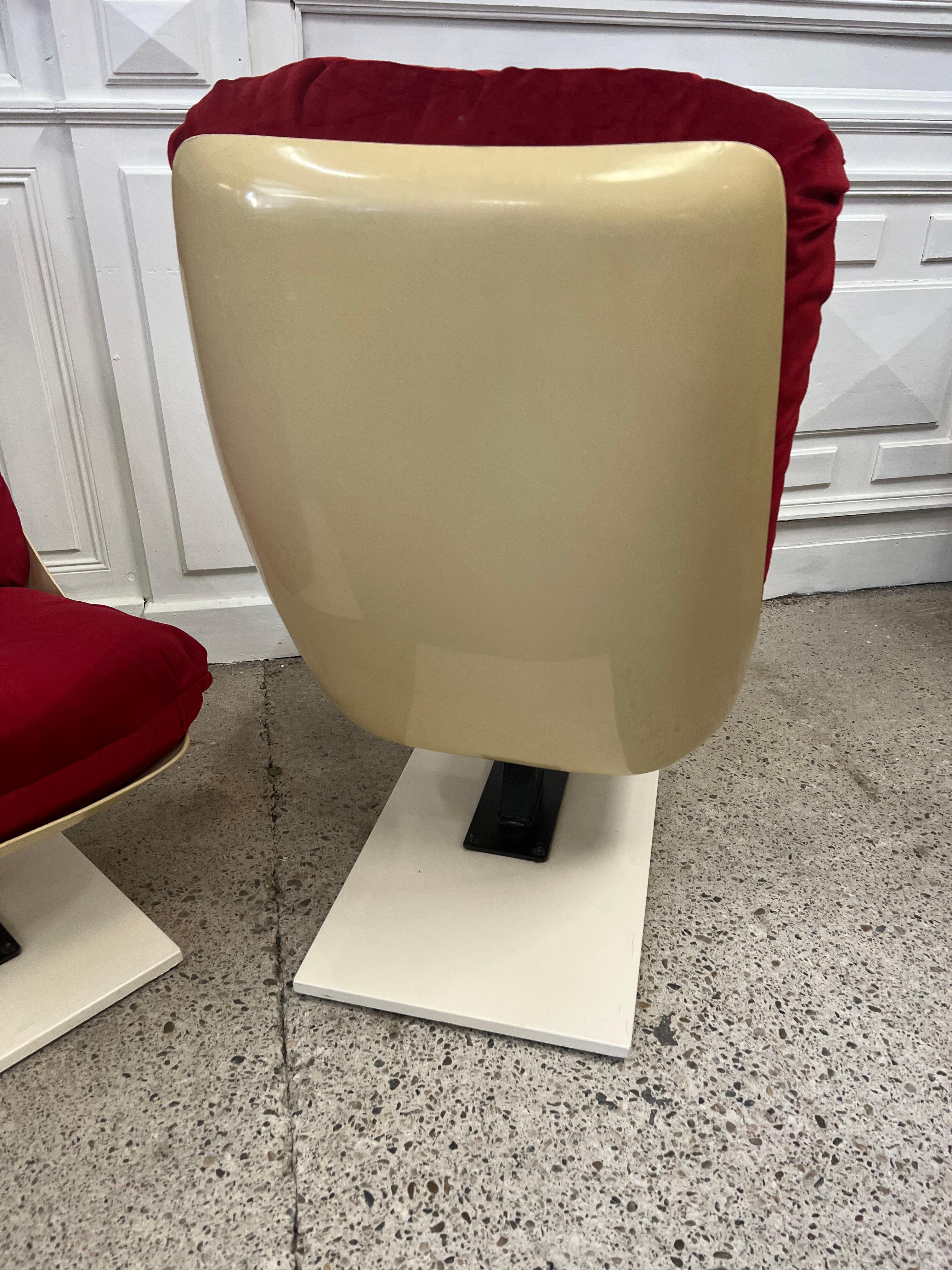 Cinema Seats in Polyester Shell, 1970s In Good Condition In PÉZENAS, FR