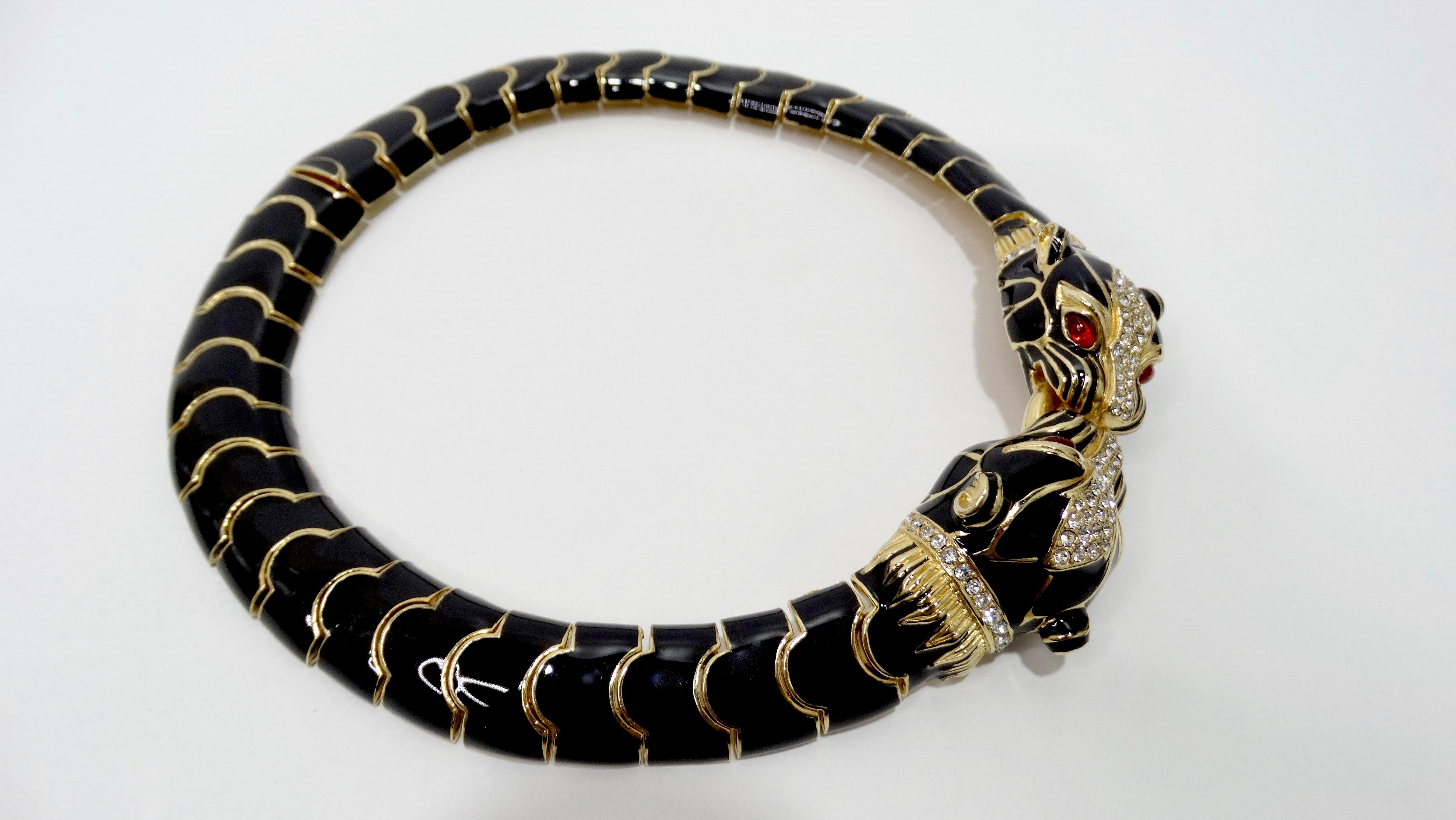 Panther-Knocker-Halskette, Ciner 1970er Jahre 5