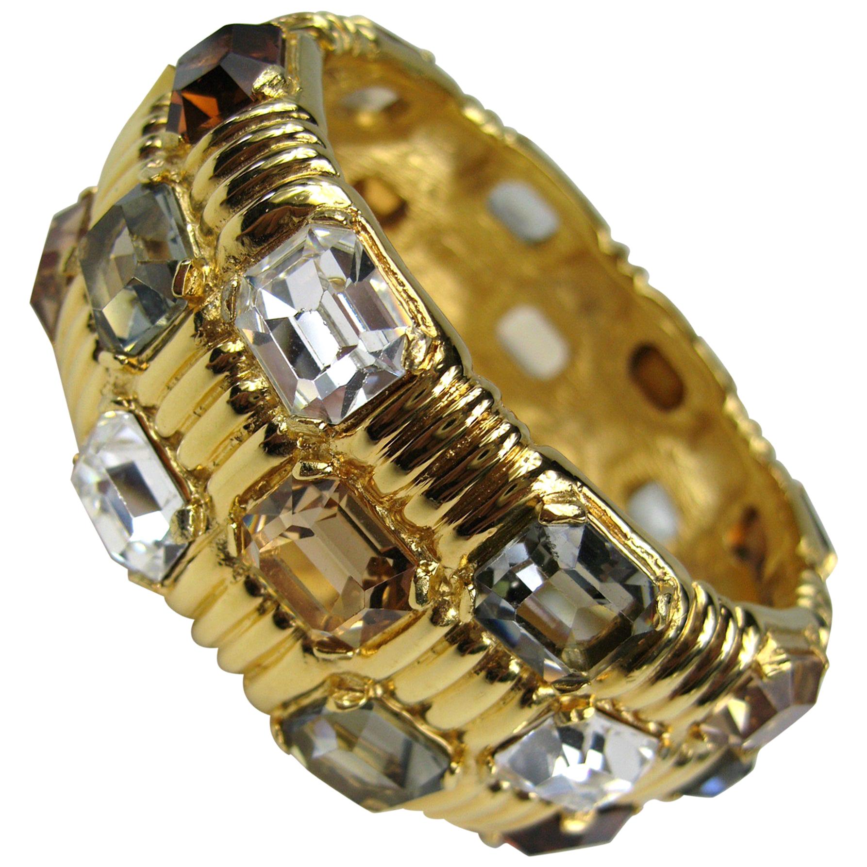 Bracelet Ciner en cristal Swarovski, neuf, jamais porté, années 1990 en vente