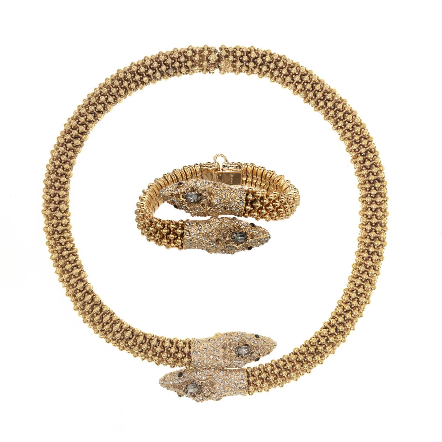 CINER Caviar Snake Bracelet In New Condition For Sale In New York, NY