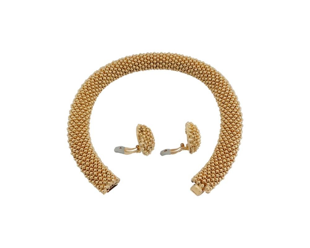 Women's Ciner Costume Jewelry Set Of Necklace And Earrings For Sale