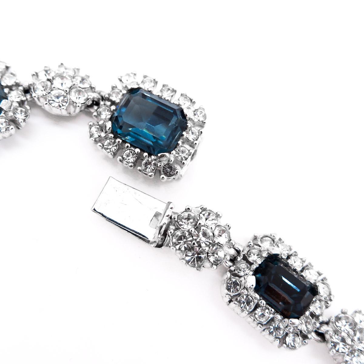 **CINER is a made-to-order house, please allow 10 business days for our artisans to create your jewelry for you** 

A timeless necklace to be adored for generations to come, this rhodium plated heirloom piece has illuminating crystal rhinestone