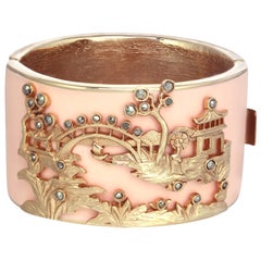 CINER Pink Golden Scenic Bracelet