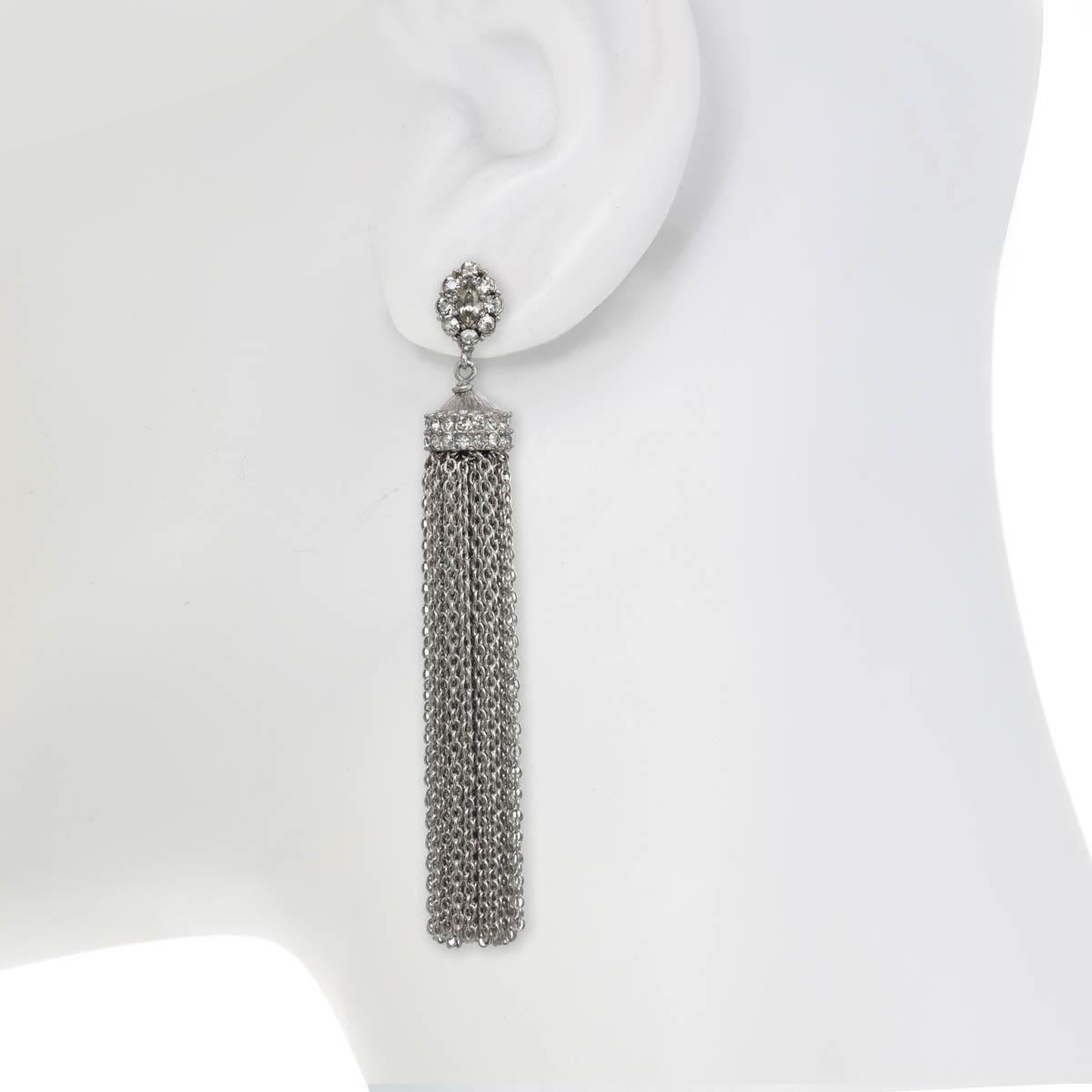 Tassels are timelessly chic and the perfect accessory for every season and every occasion!  A showroom show stopper, these earrings are perfect accessory to wear from day to night. 

PLEASE NOTE: The pieces available are not vintage and are not