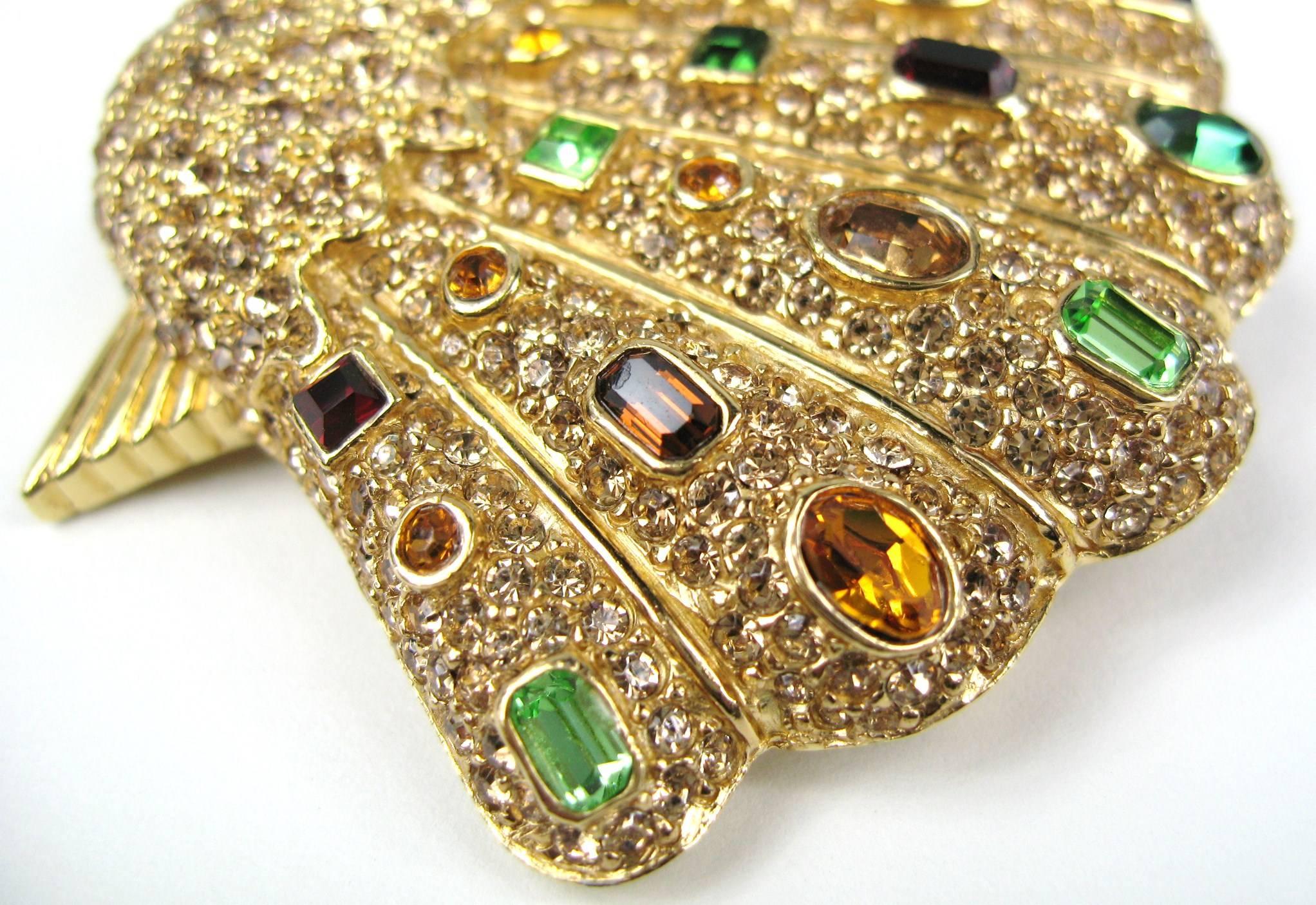 swarovski brooches for sale