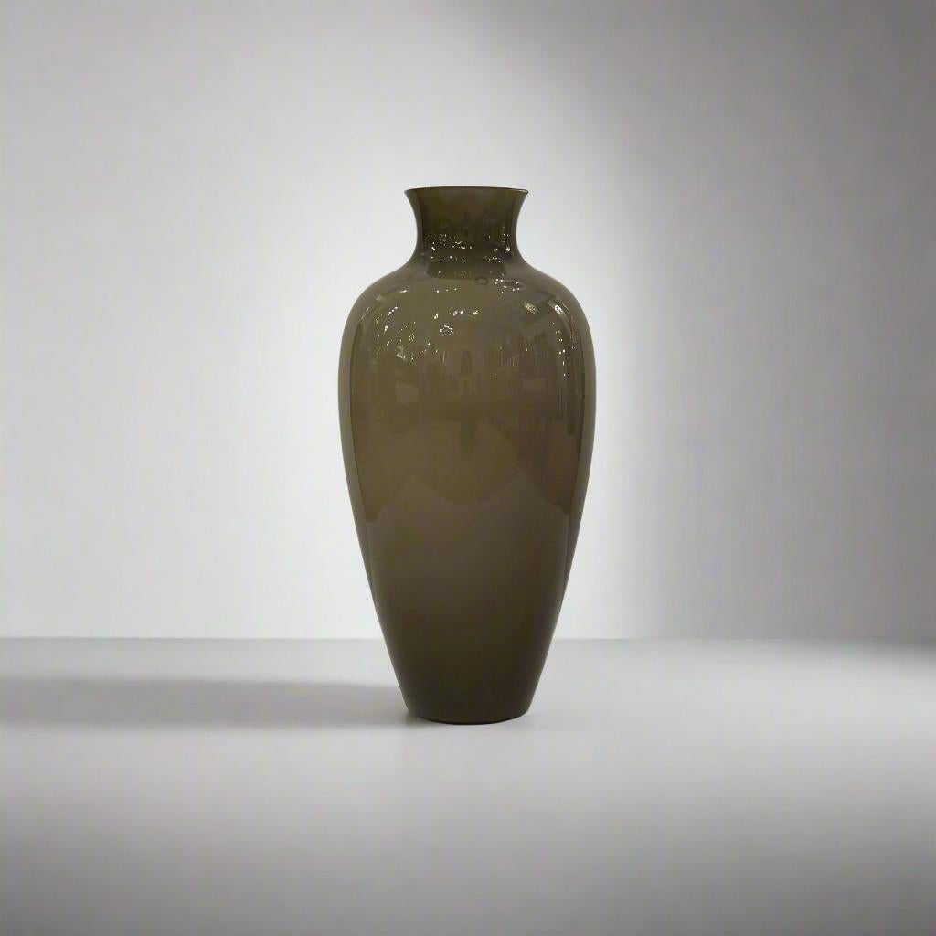 Moderne Grand vase en verre d'art italien « Cinois » de Paolo Venini en vente