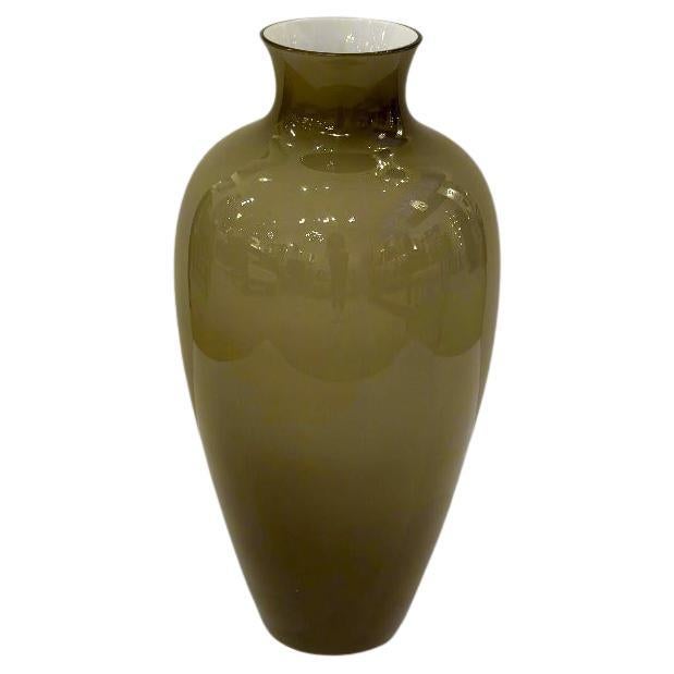 "Cinese" Large Italian Art Glass Vase by Paolo Venini