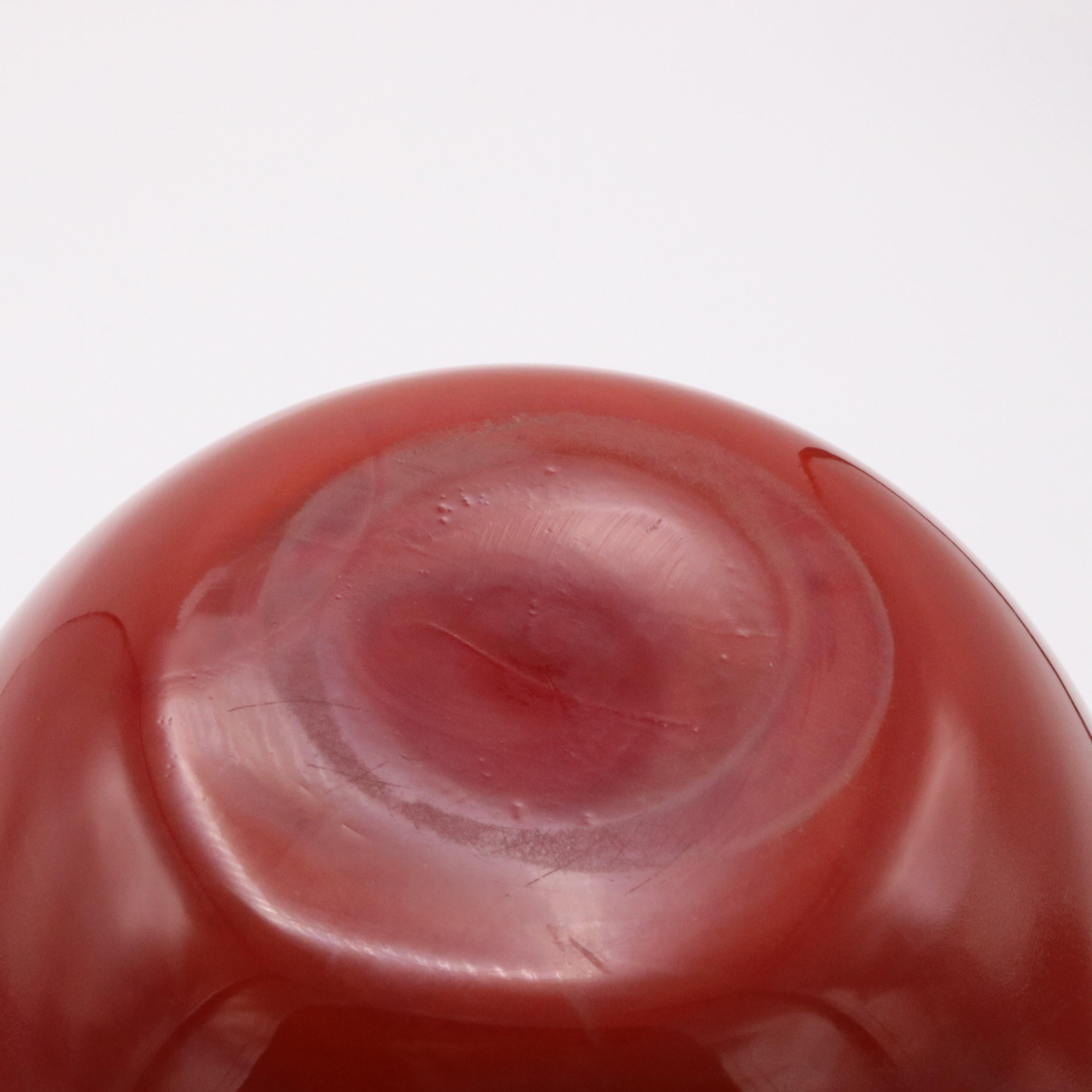 Metà XX secolo Vaso 'Cinese' in vetro artistico di Murano di Venini, Italia, circa 1960 in vendita