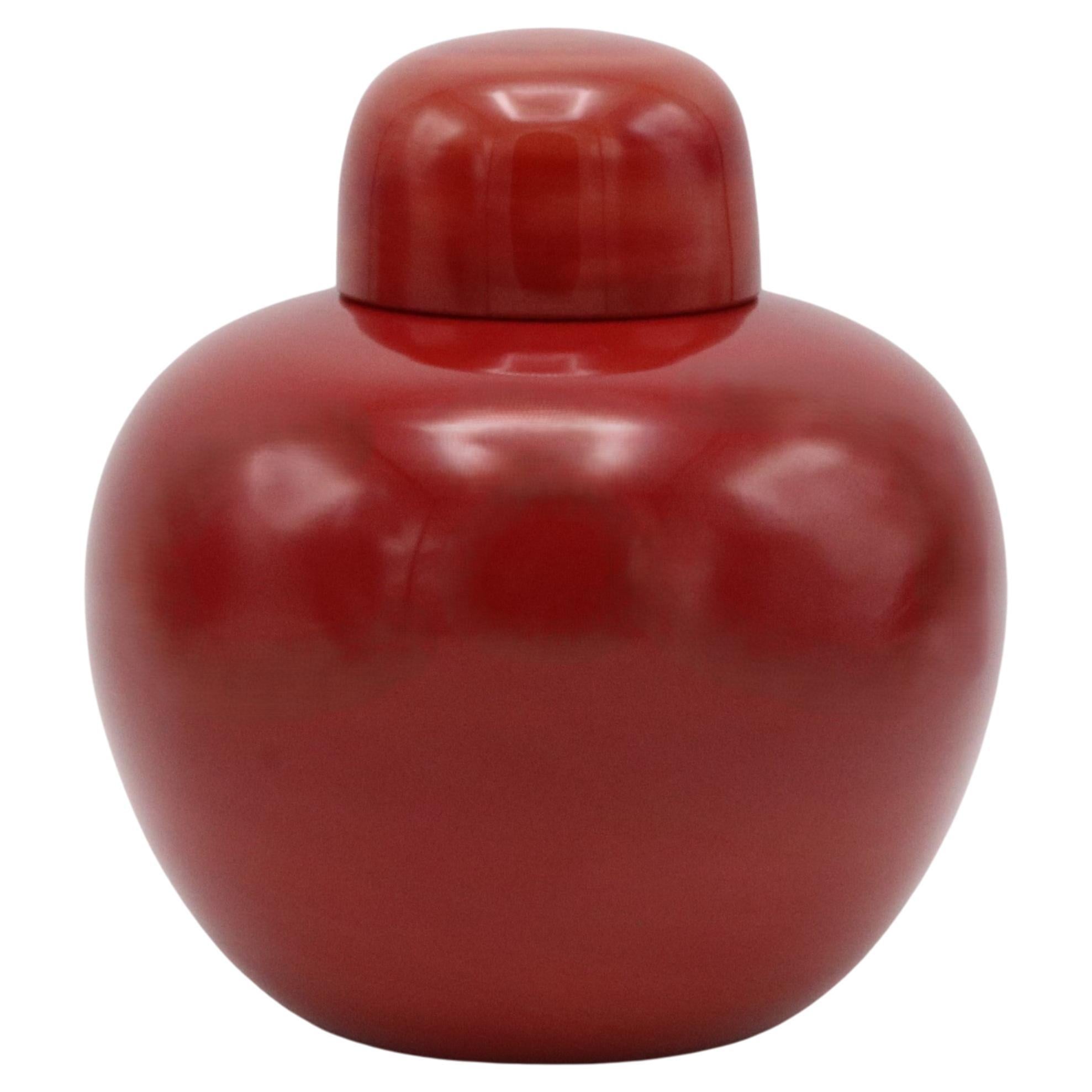 Vaso 'Cinese' in vetro artistico di Murano di Venini, Italia, circa 1960