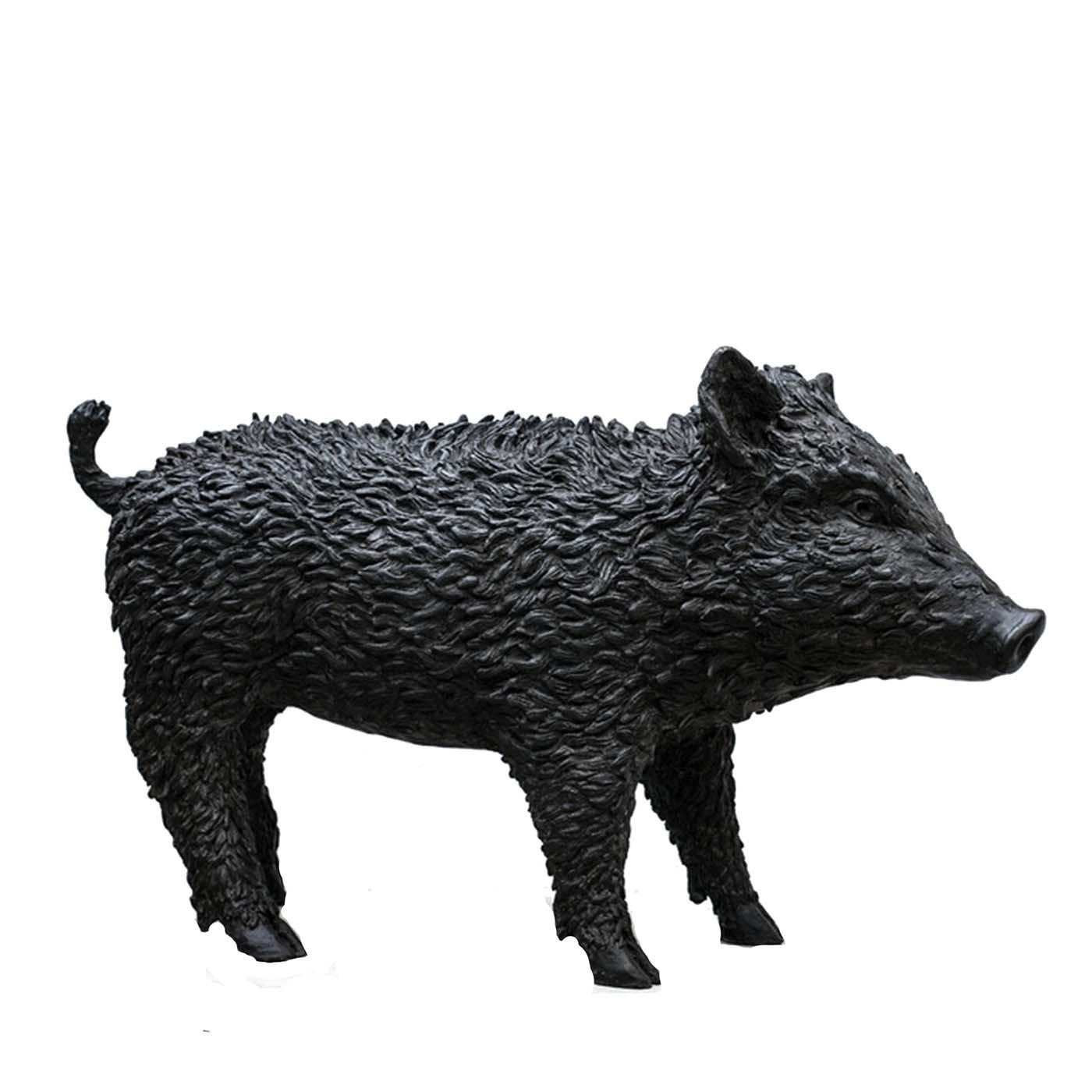 Italian Cinghiale Sculpture by Vincenzo Romanelli