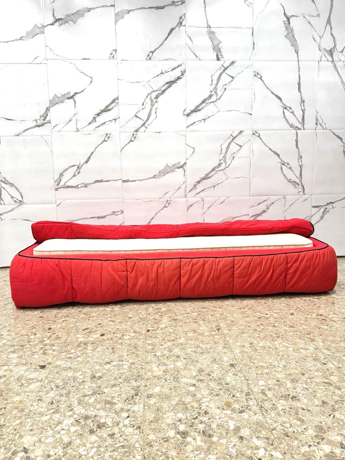 Late 20th Century Cini Boeri Arflex Strips Letto Singolo Design 1972 Vintage Modernariato in vendita