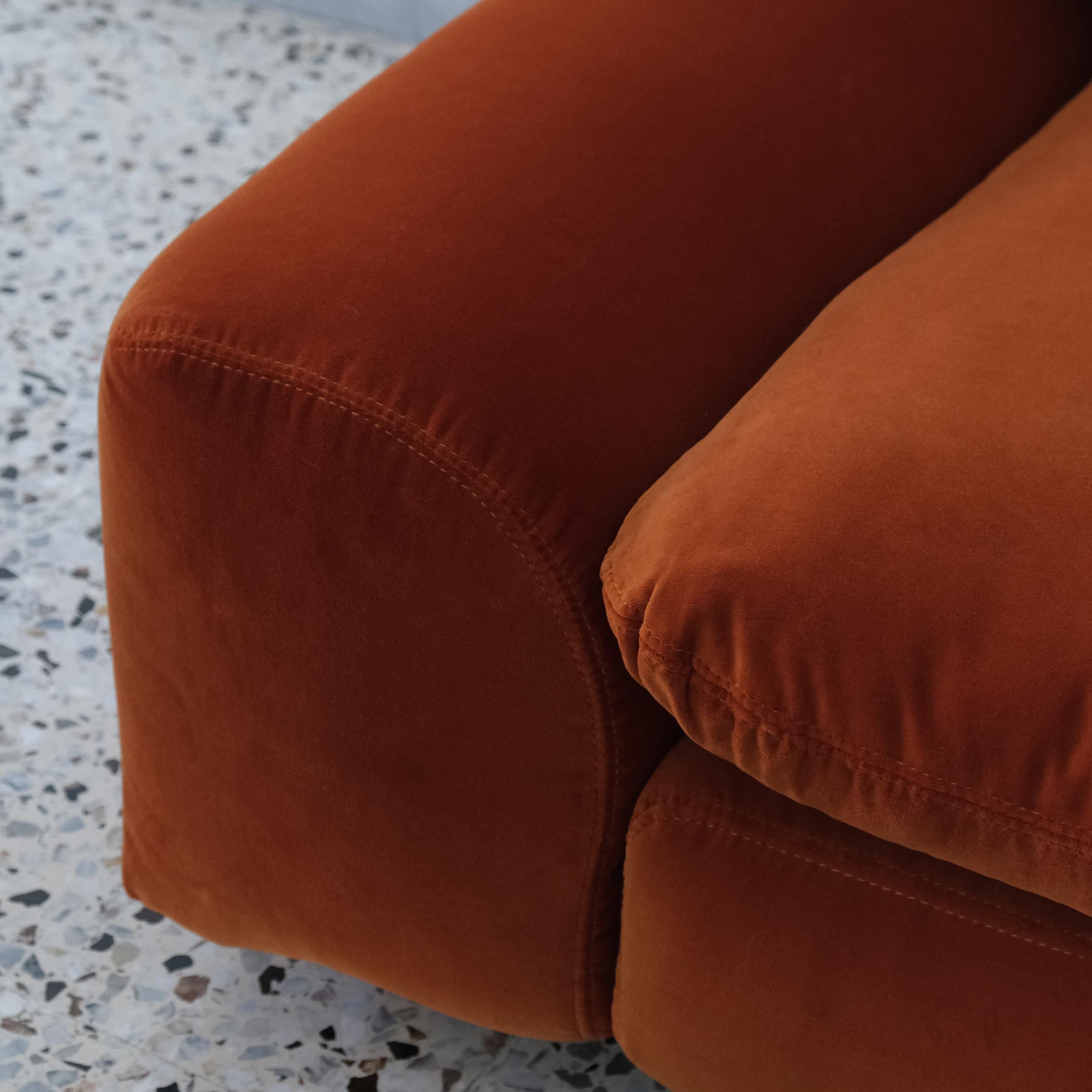 Mid-Century Modern Cini Boeri, Bengodi, A Pair of Sofas, Arflex, 1974