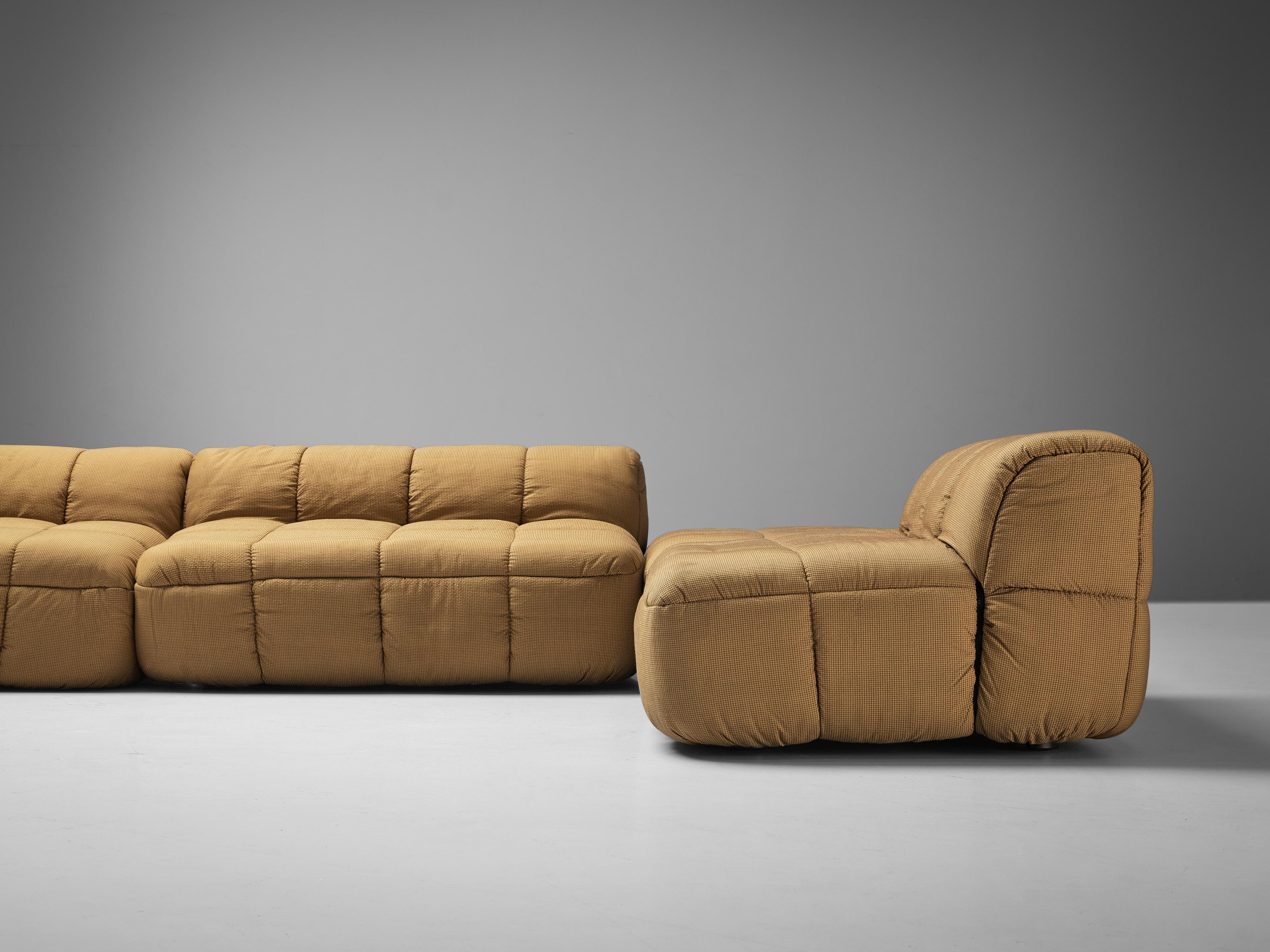 Cini Boeri for Arflex Modular 'Strips' Sofa For Sale 1