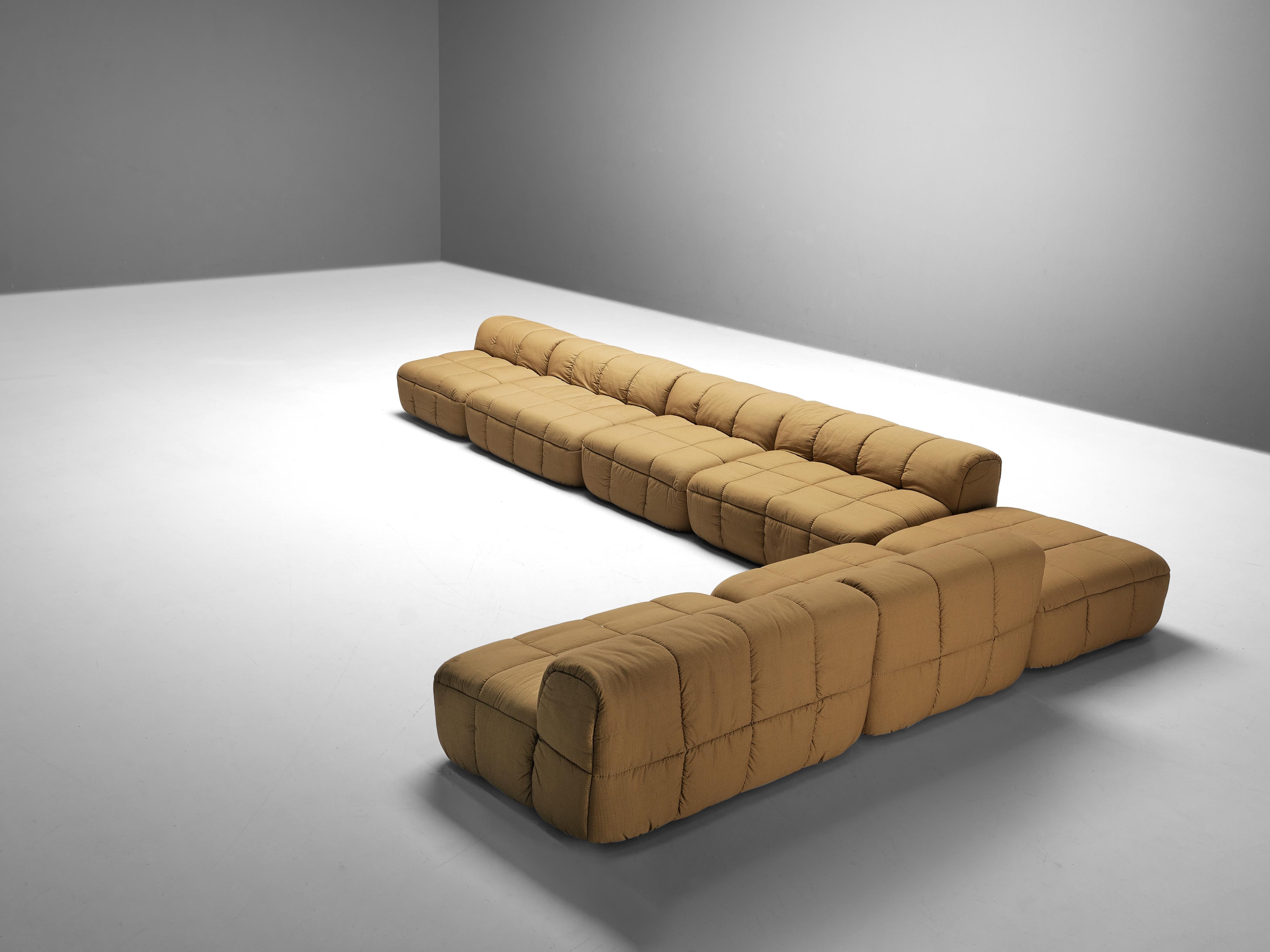 Mid-20th Century Cini Boeri for Arflex Modular 'Strips' Sofa For Sale