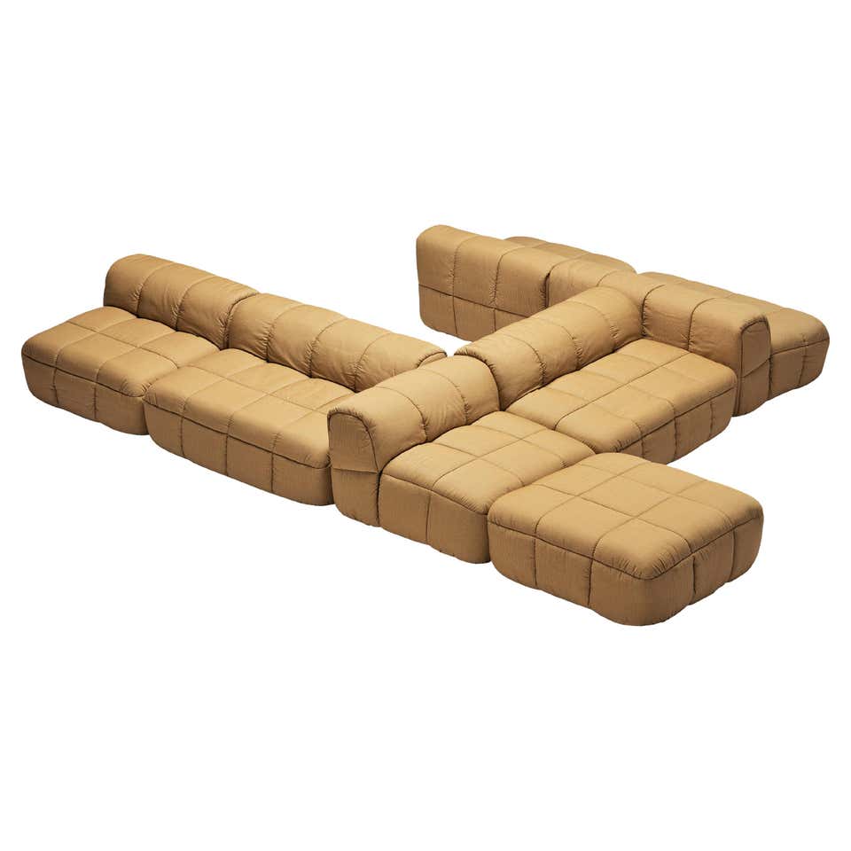 Cini Boeri for Arflex Modular 'Strips' Sofa For Sale at 1stDibs