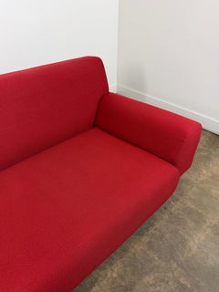 Cini Boeri for Knoll Architectural Sofa with Steel Chassis and Casters