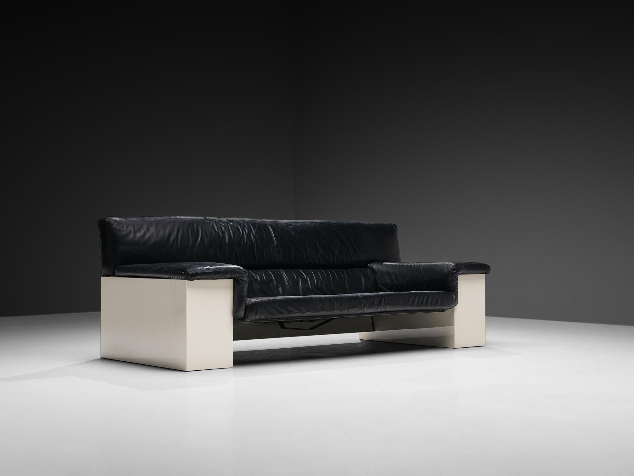 Cini Boeri para Knoll, sofá de tres plazas, modelo 