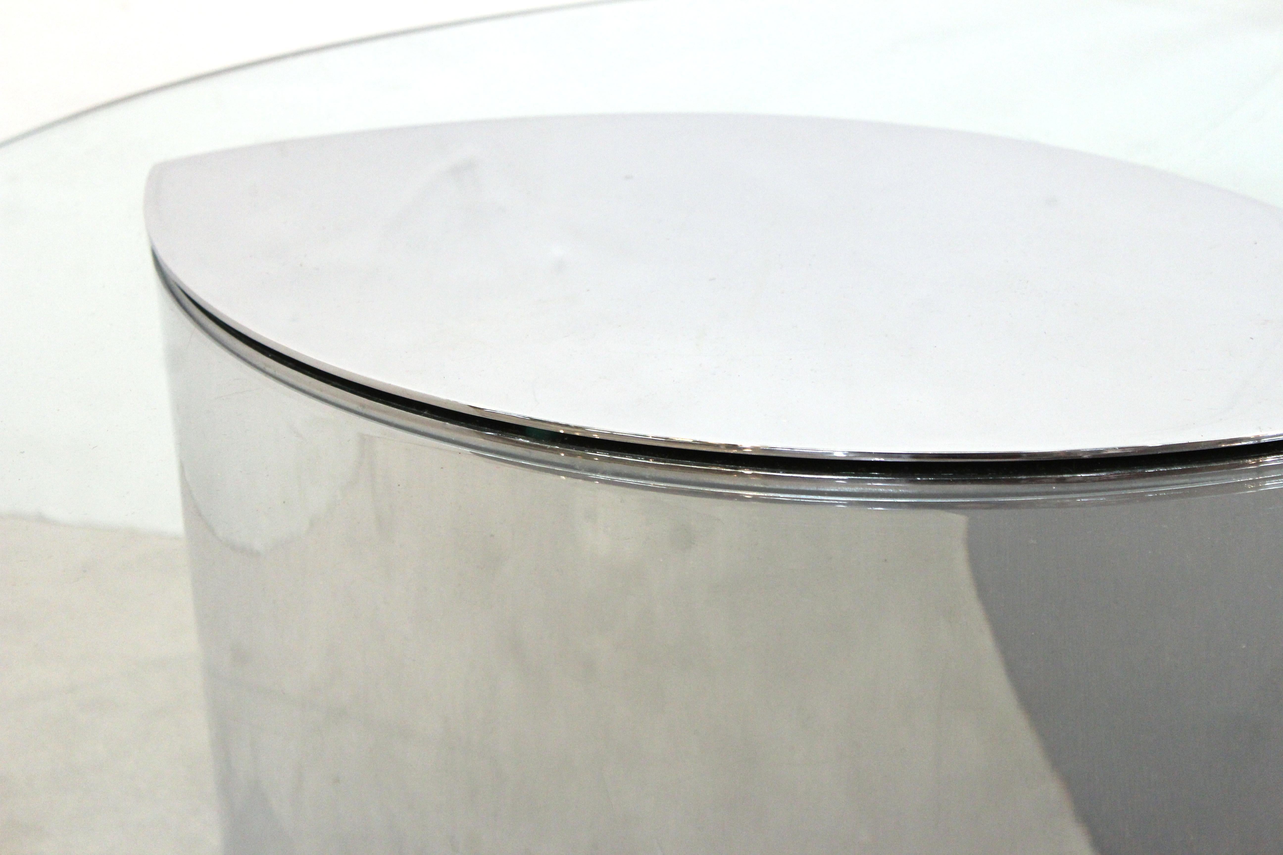 Cini Boeri for Knoll 'Lunario' Cantilevered Cocktail Table 3