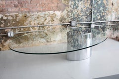 Cini Boeri for Knoll 'Lunario' Cantilevered Cocktail Table