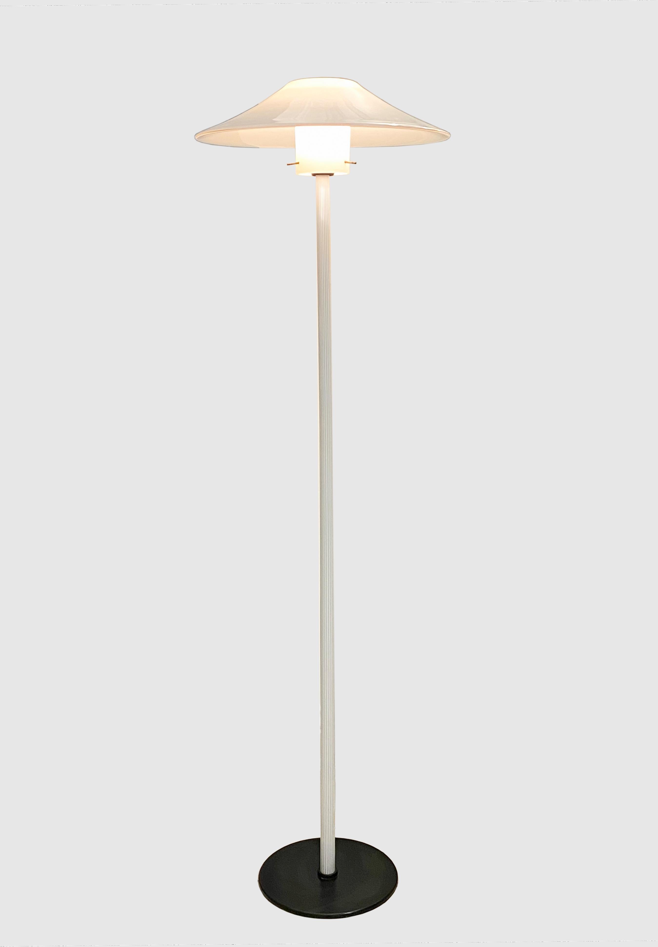 Murano Glass Cini Boeri for Venini Chiara Floor Lamp, Italy, 1980s
