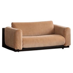 Poltrona "Sistema Graduale" di Cini Boeri per Gavina, Velluto color cammello, 1970