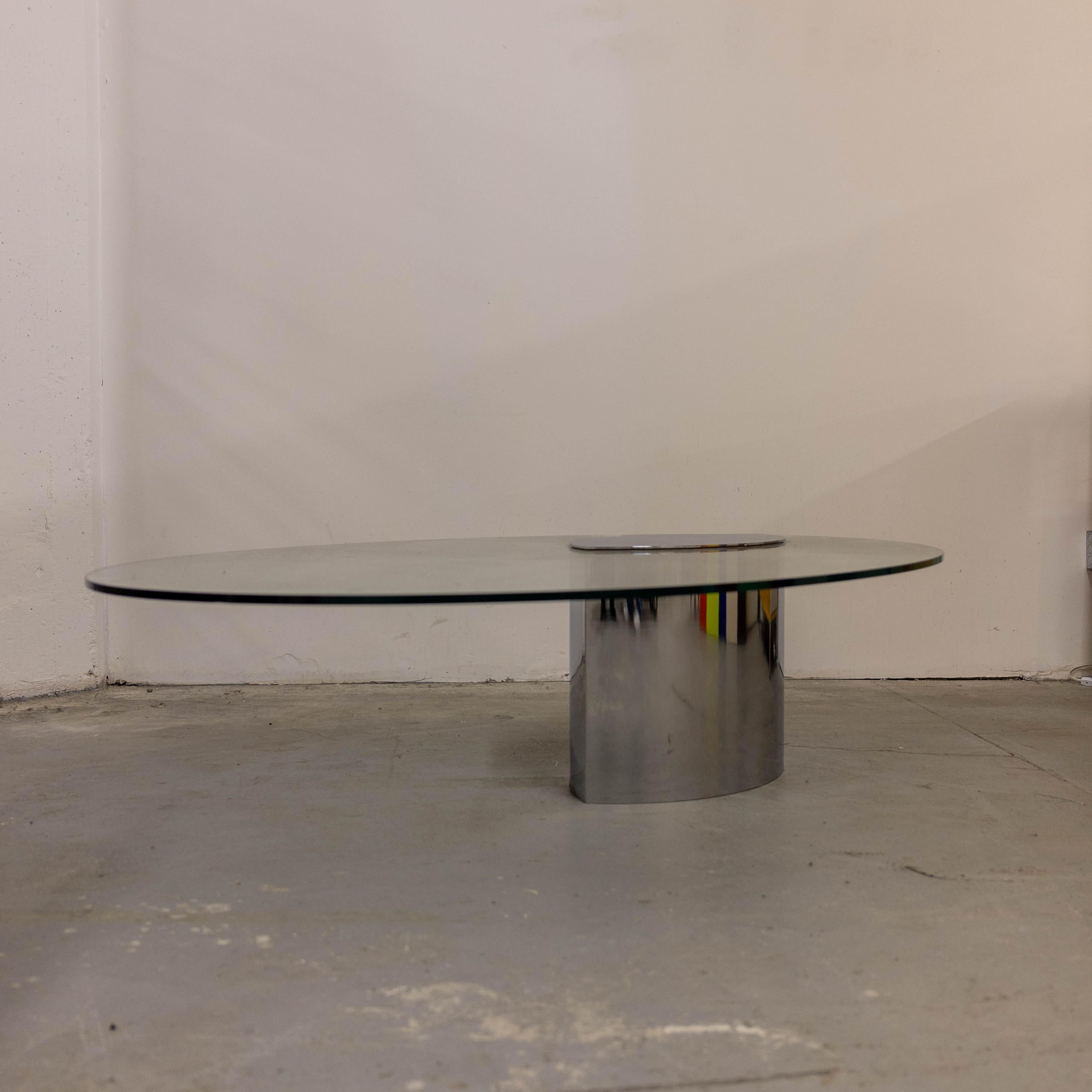 Mid-Century Modern Table « Lunario » de Cini Boeri pour Gavina en vente