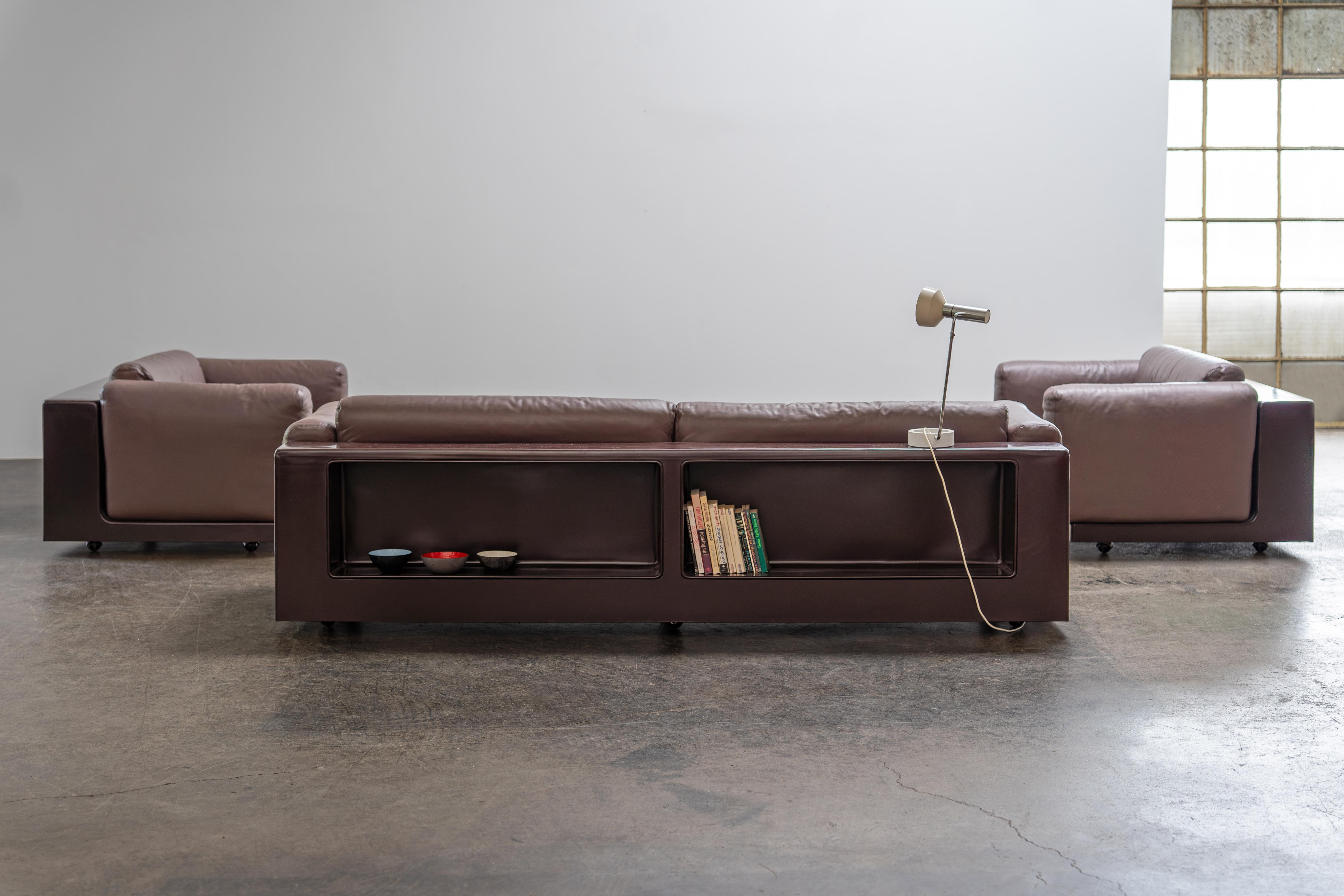 Cini Boeri - Pareja de tumbonas / loveseats 