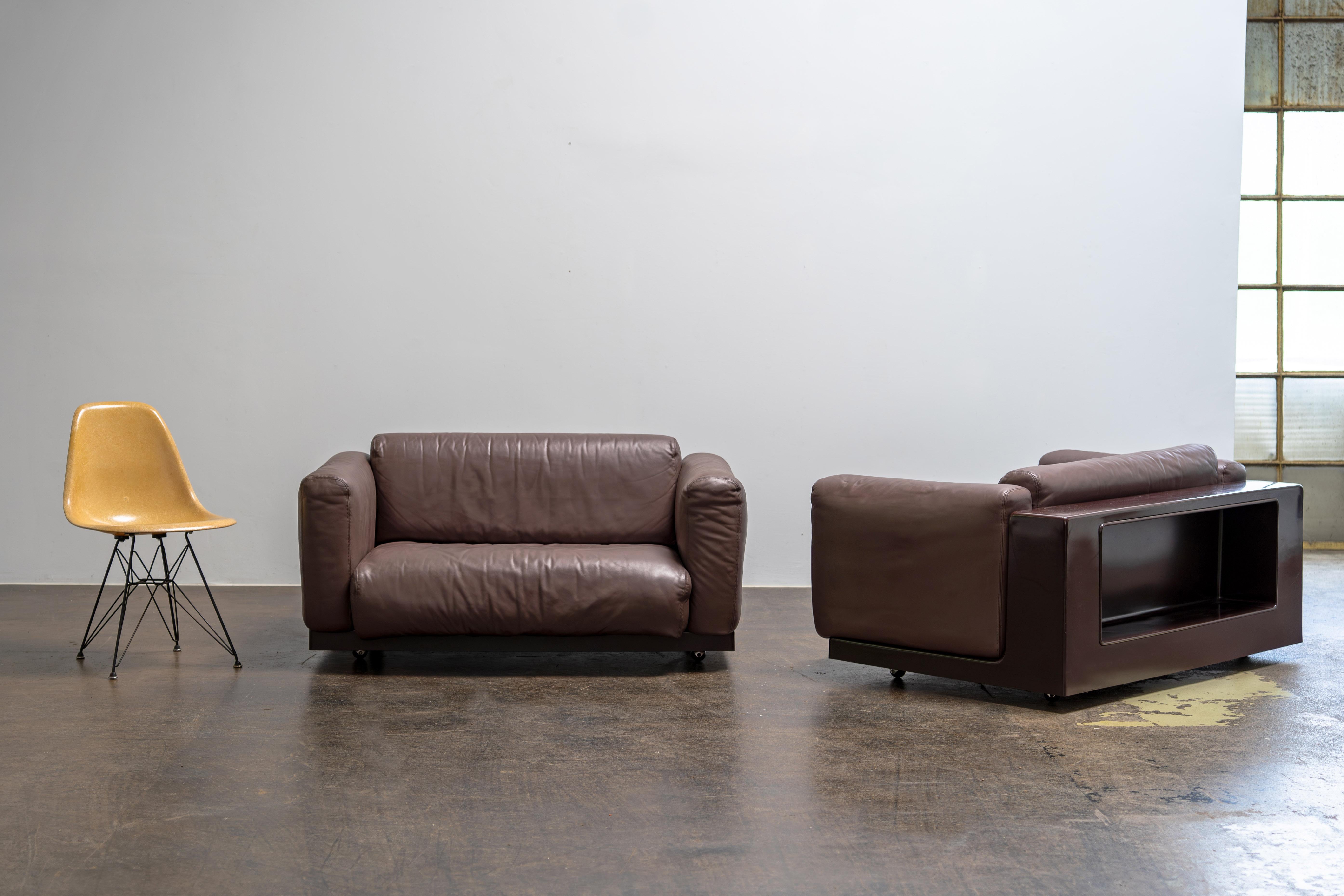 Cini Boeri - Pareja de tumbonas / loveseats 