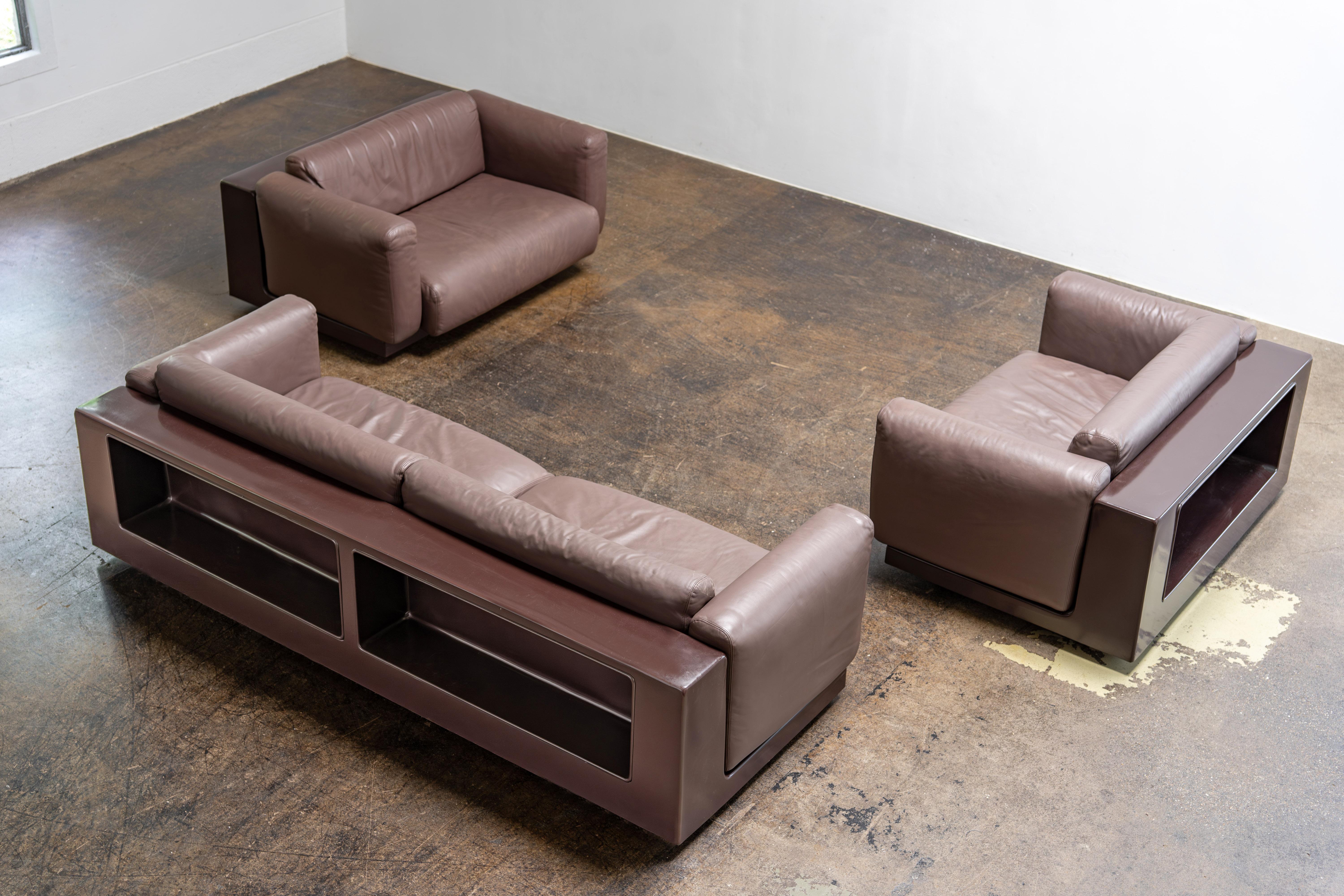 Cini Boeri - Pareja de tumbonas / loveseats 