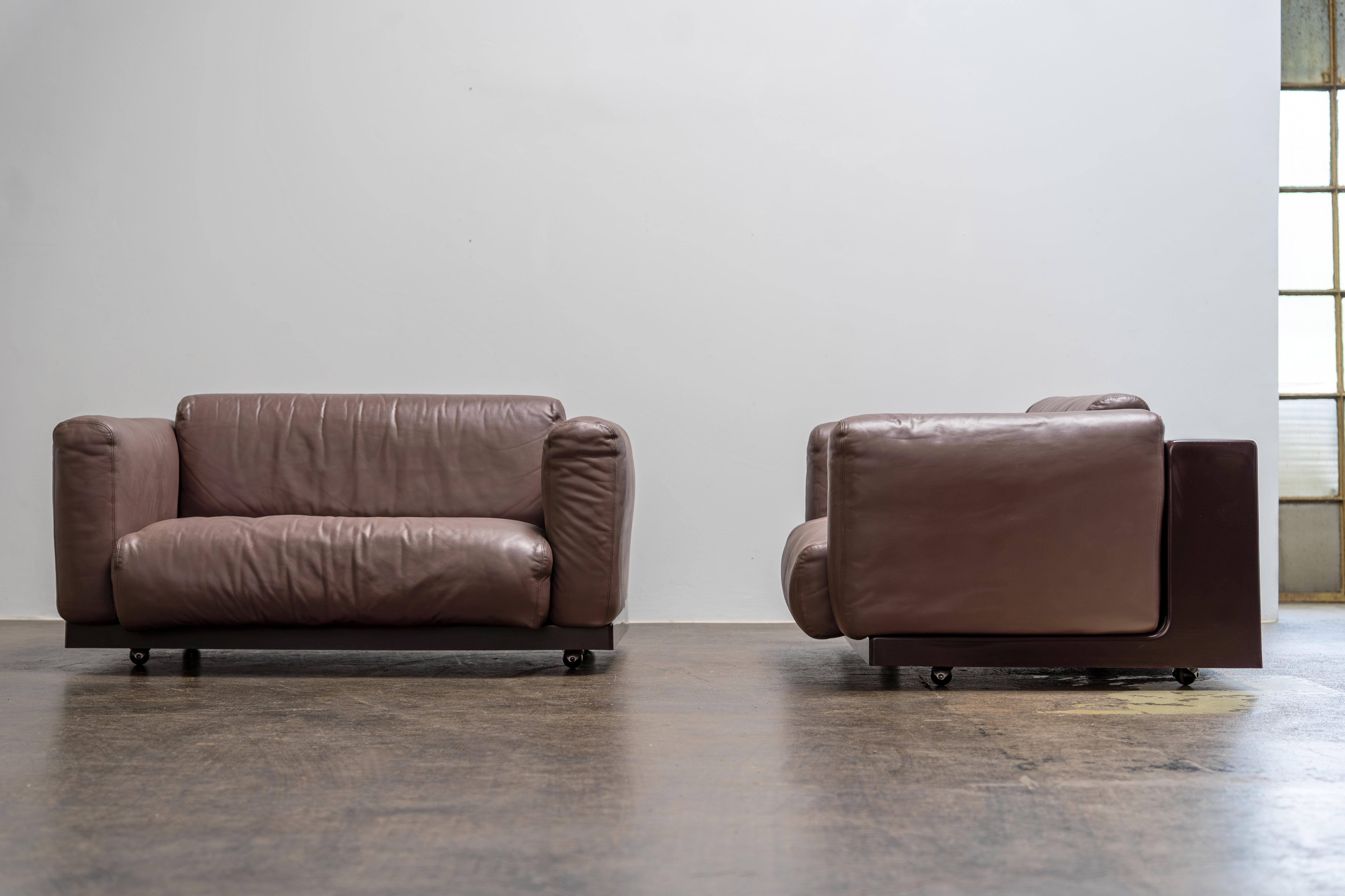 Cini Boeri - Pareja de tumbonas / loveseats 