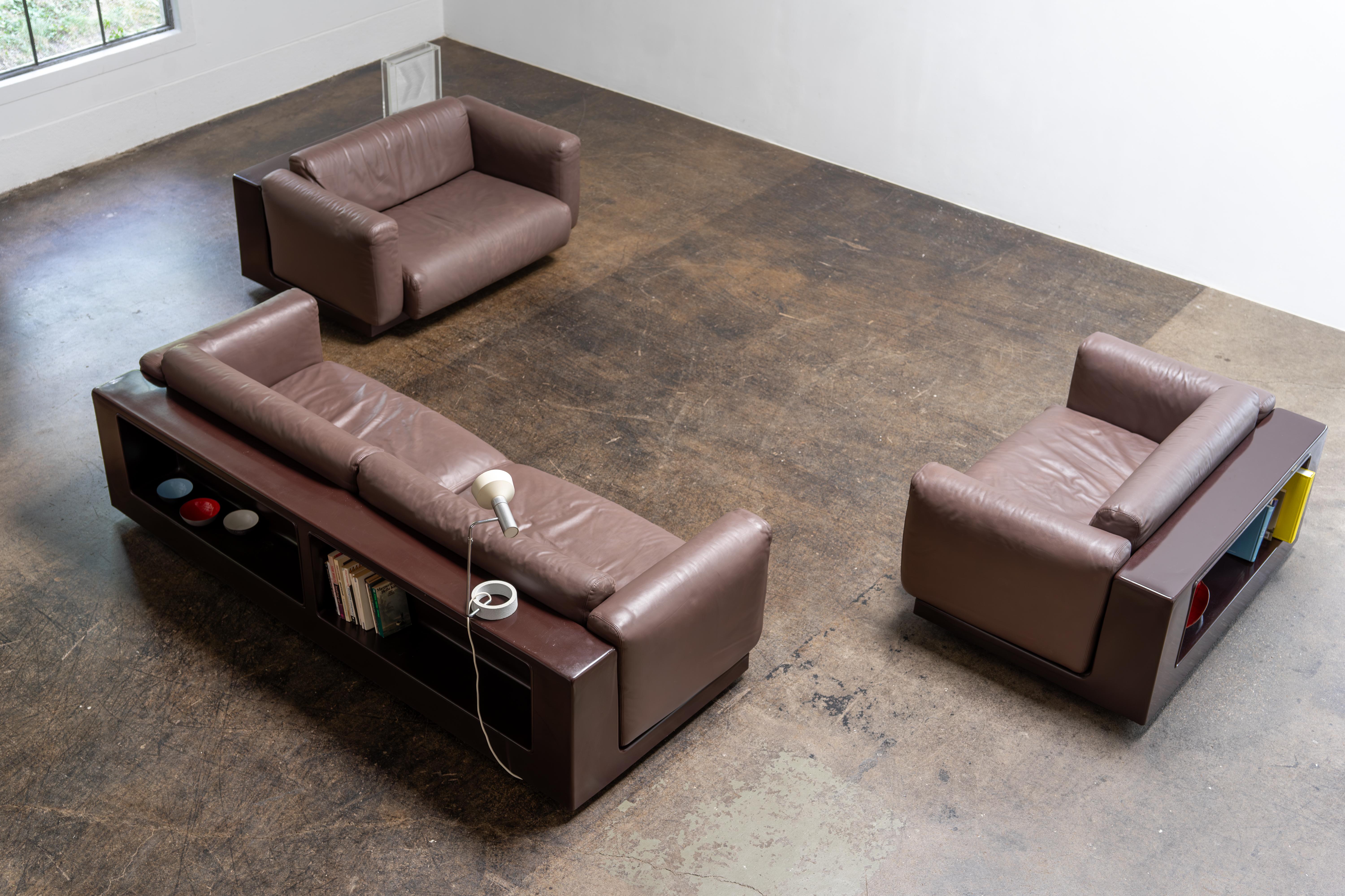 Cini Boeri - Pareja de tumbonas / loveseats 
