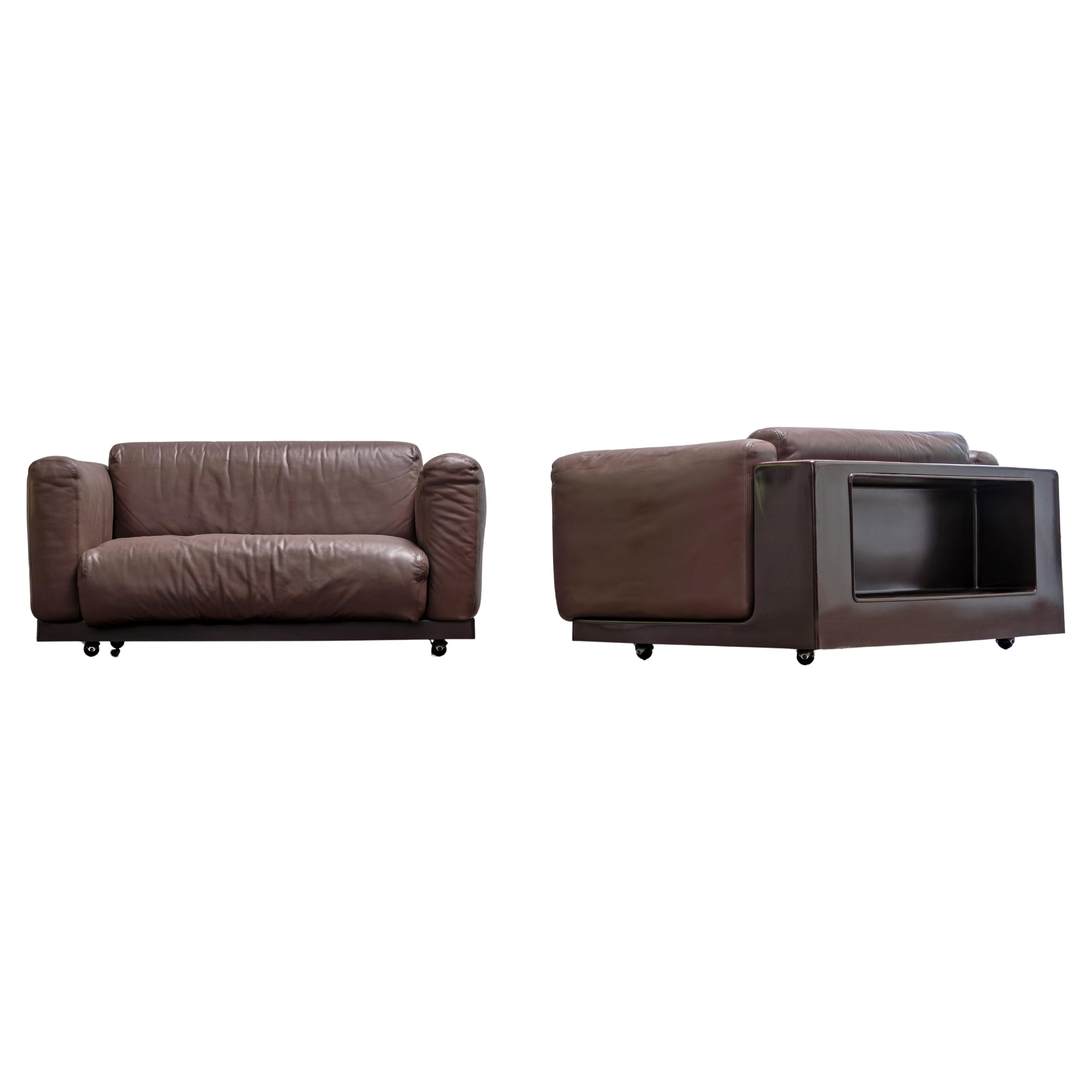 Cini Boeri - Pareja de tumbonas / loveseats "Gradual" para Knoll, años 70