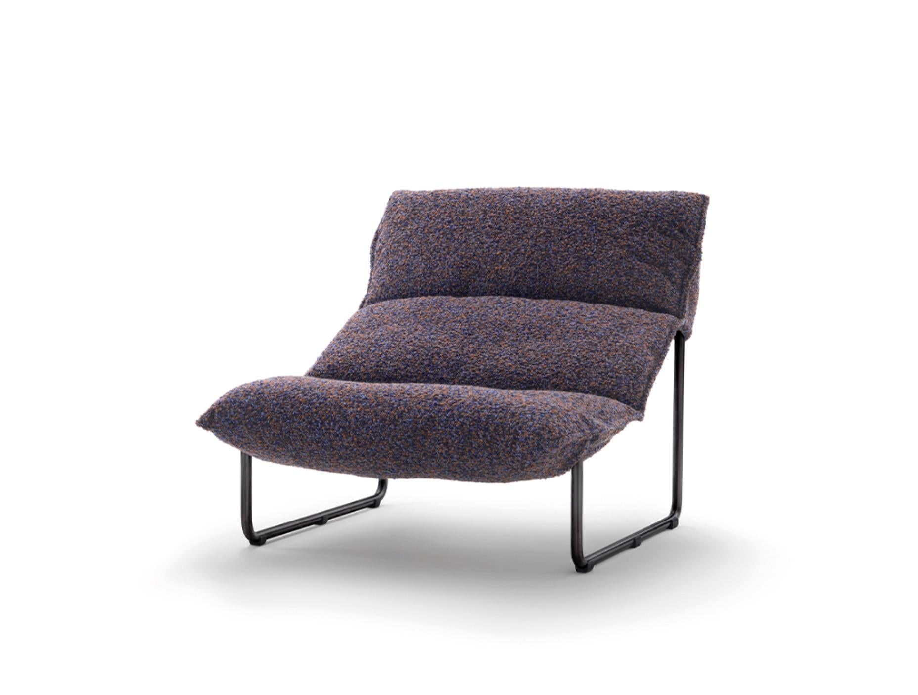 Cini Boeri Pair of 'Taboga' Lounge Chairs for Arflex 1976 In New Condition For Sale In Tilburg, NL