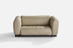 Cini Boeri, Sofa, ABS-Kunststoff, Leder, Italien 1970er Jahre