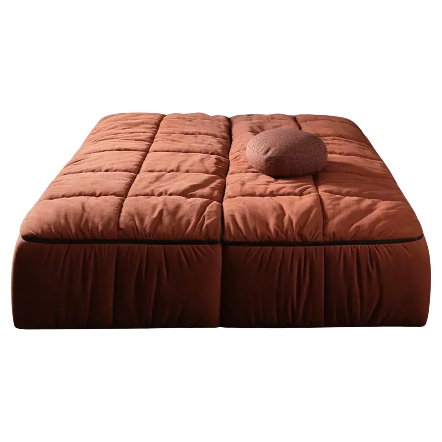 Cini Boeri „Strips“ Bett für Arflex 220 x 166cm