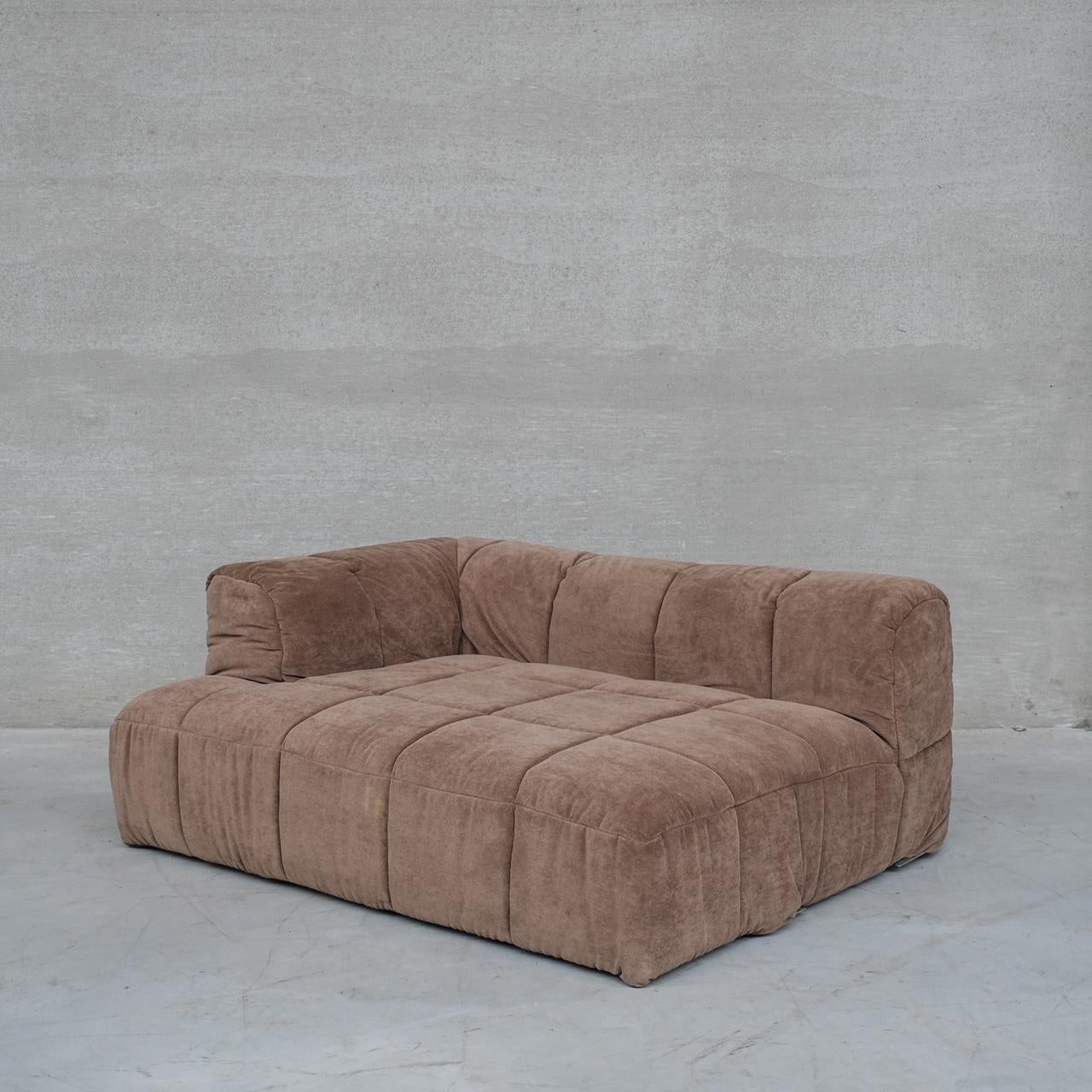Late 20th Century Cini Boeri 'Strips' Italian Modular Mid-Century Sofa for Arflex