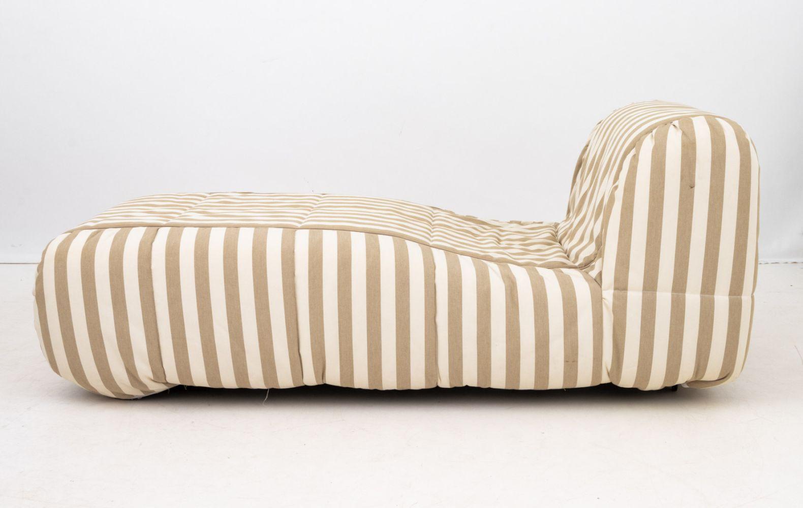 XXI secolo e contemporaneo Cini Boeri x Arflex Chaise Longue in lino in vendita