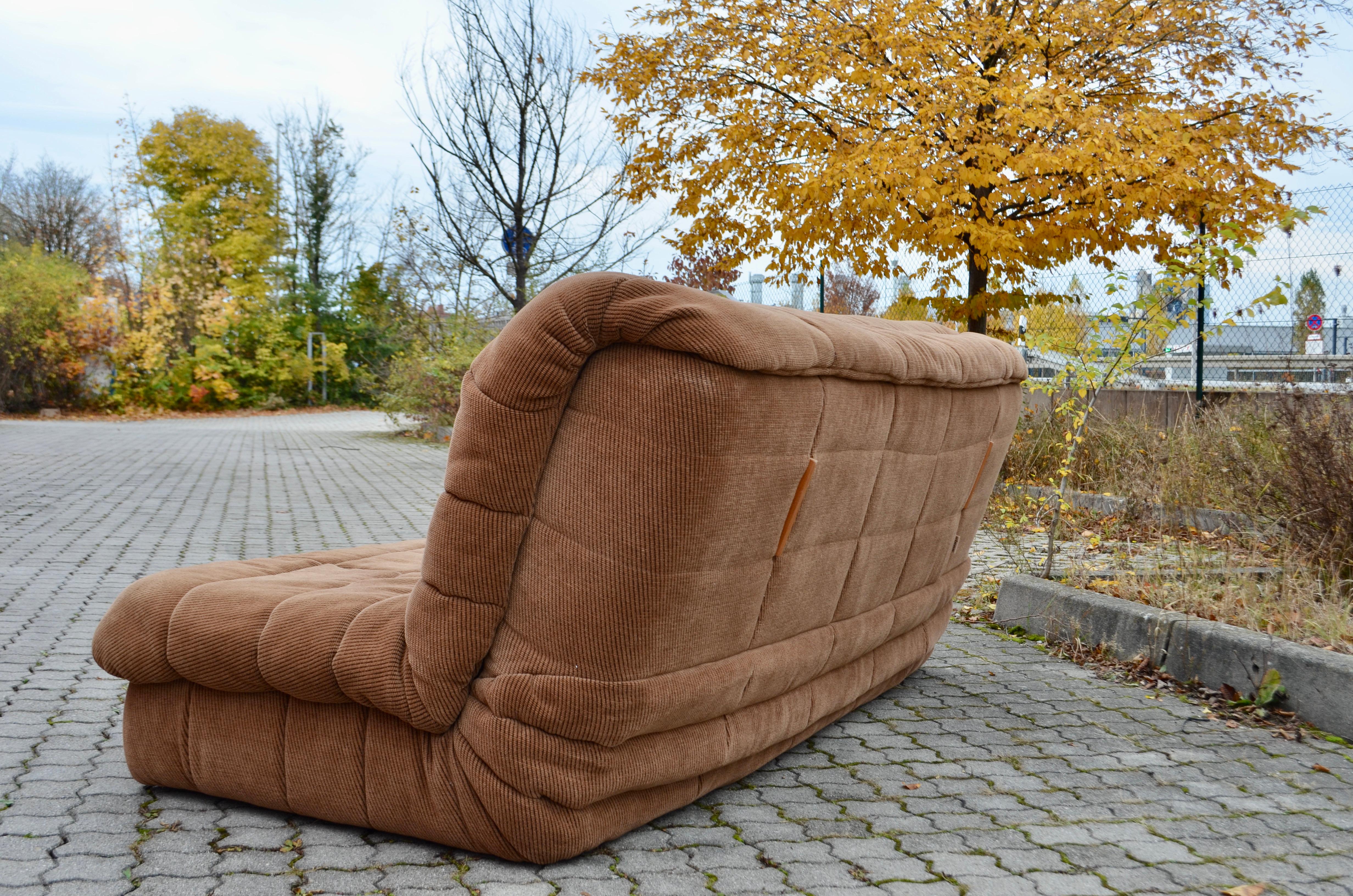 Wood Cinna / Ligne Roset Daybed Sofa GAO Design Jean Paul Laloy For Sale