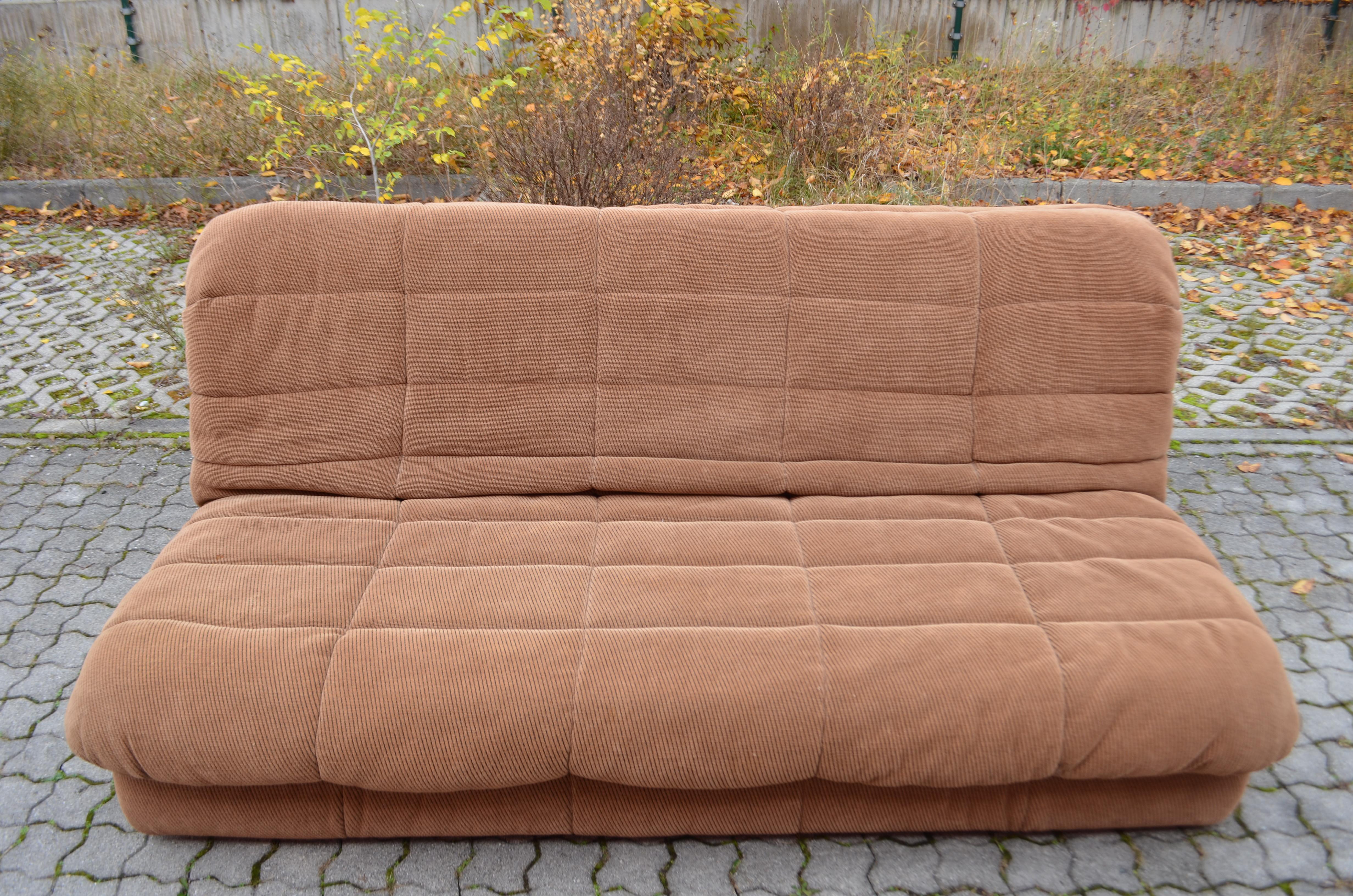 Organic Modern Cinna / Ligne Roset Daybed Sofa GAO Design Jean Paul Laloy For Sale